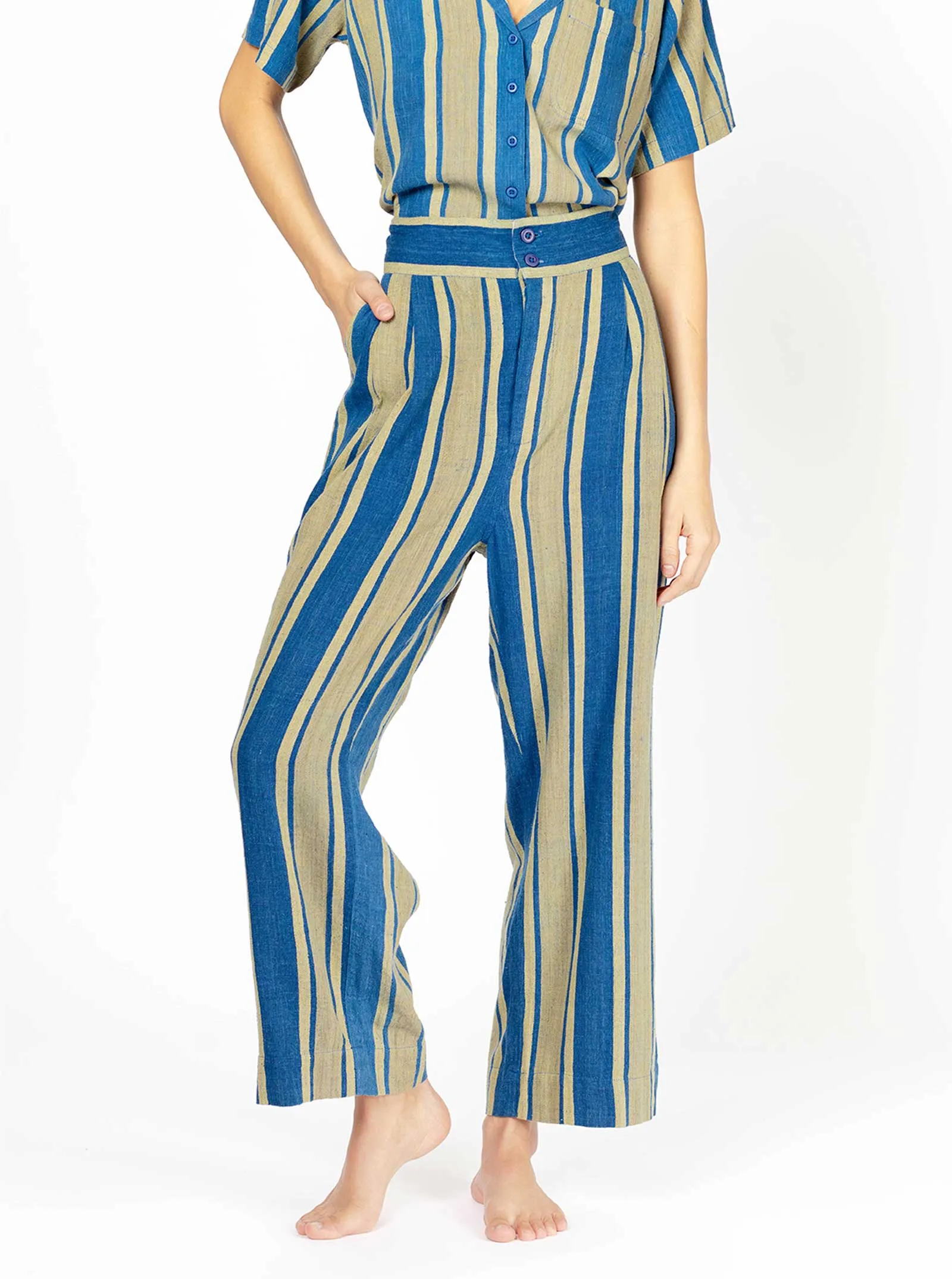 sample sale | lexi trouser elderberry | XXS sold by Ace & Jig