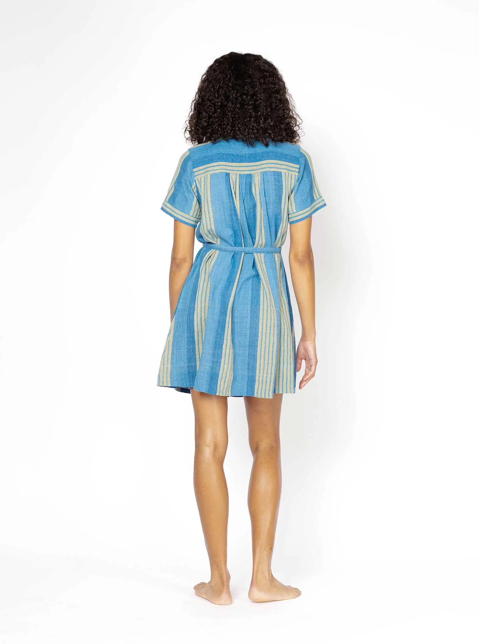 sample sale | river dress bluebell | XXS & XL sold by Ace & Jig product image thumbnail 3