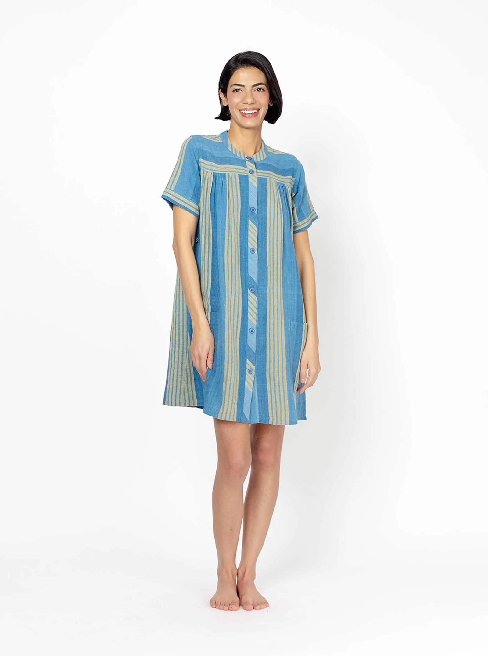 sample sale | river dress bluebell | XXS & XL sold by Ace & Jig product image thumbnail 5