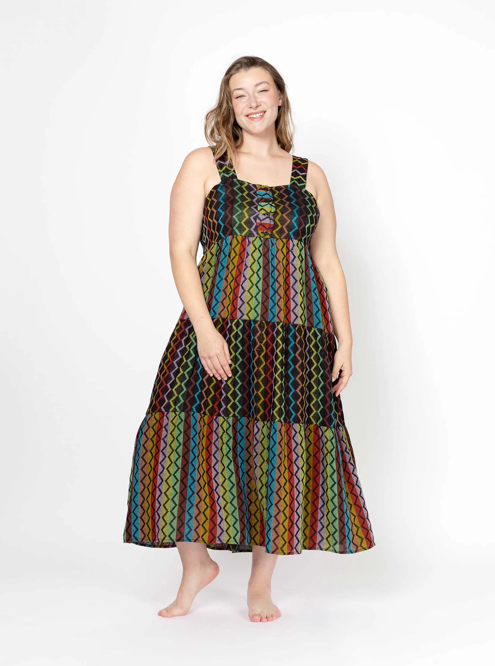 sample sale | rhea dress electronica | XXS-4X sold by Ace & Jig product image thumbnail 3