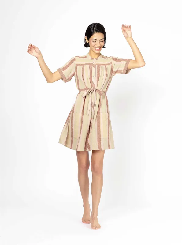 sample sale | river dress basil | XS-1X sold by Ace & Jig