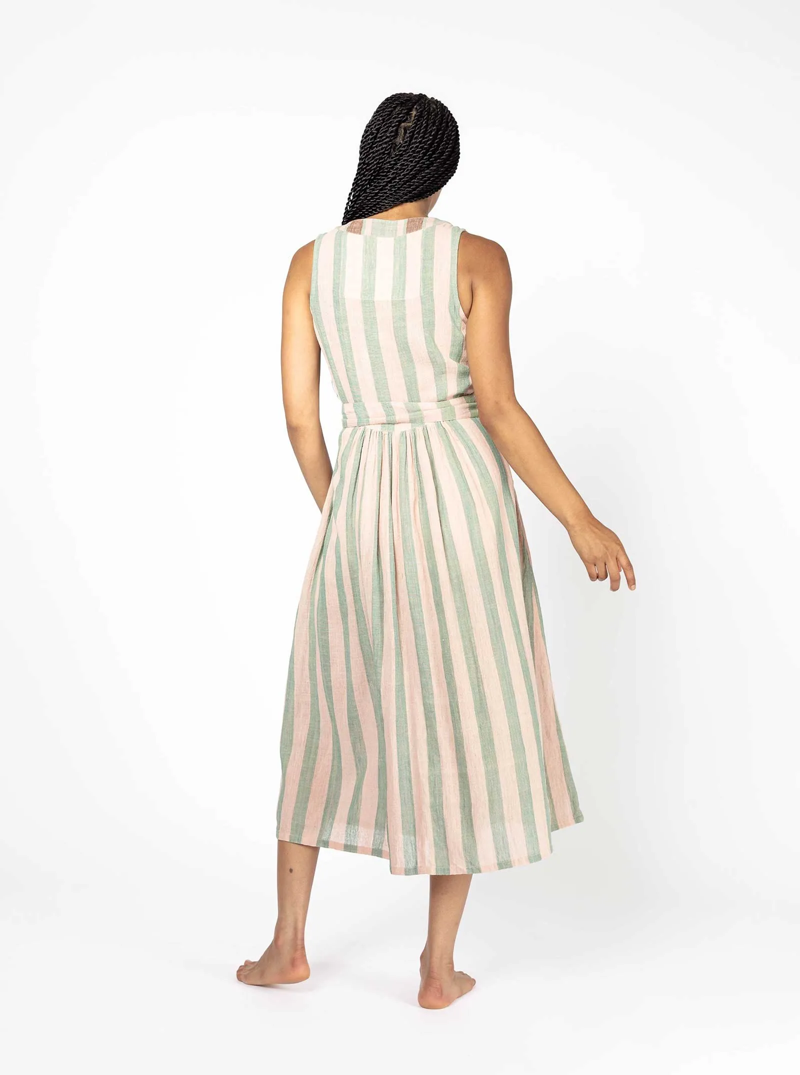 sample sale | callie dress rosemary | XXS-4X sold by Ace & Jig product image thumbnail 3