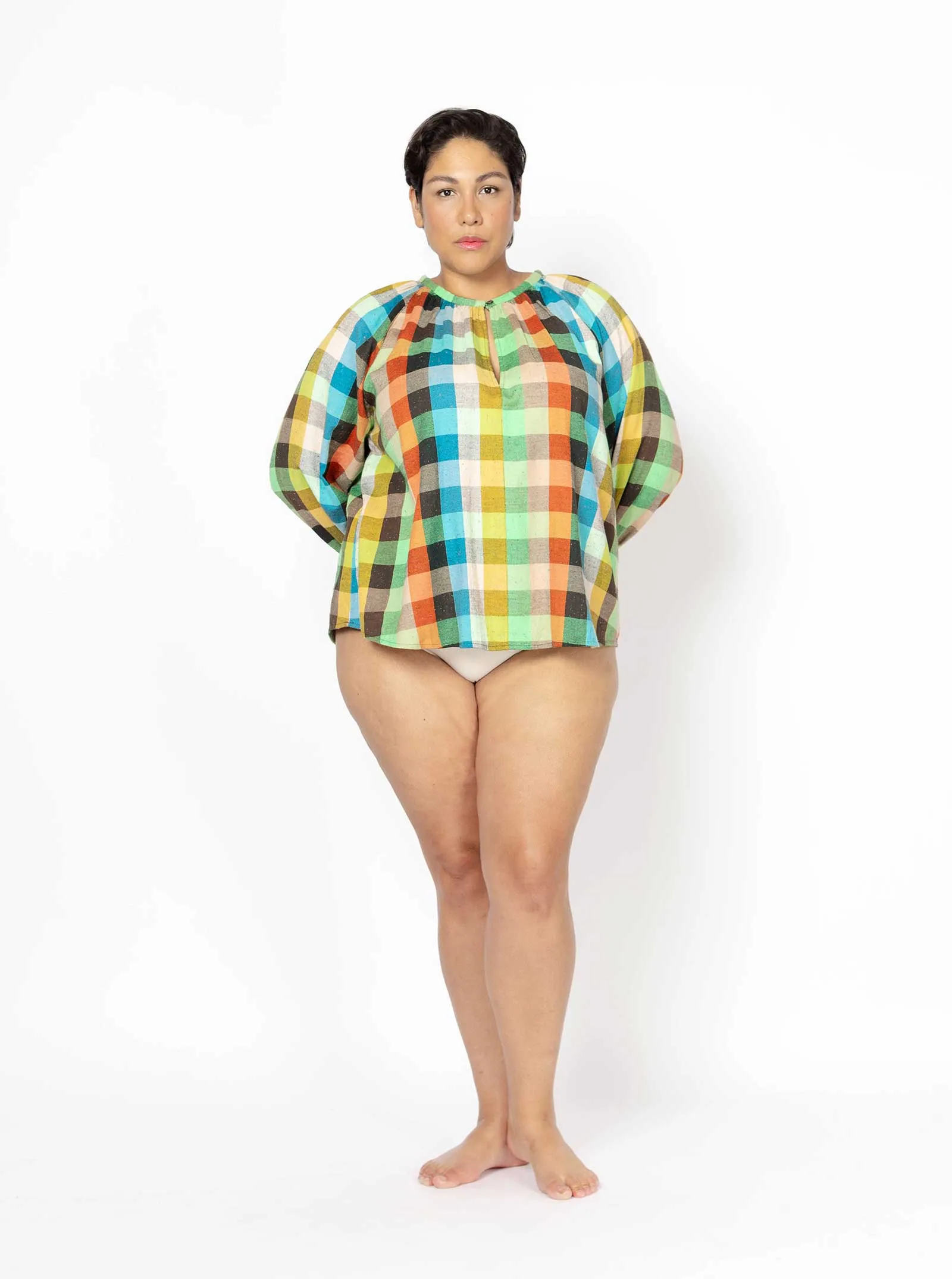 sample sale | naomi shirt campfire | XS-4X sold by Ace & Jig product image thumbnail 3