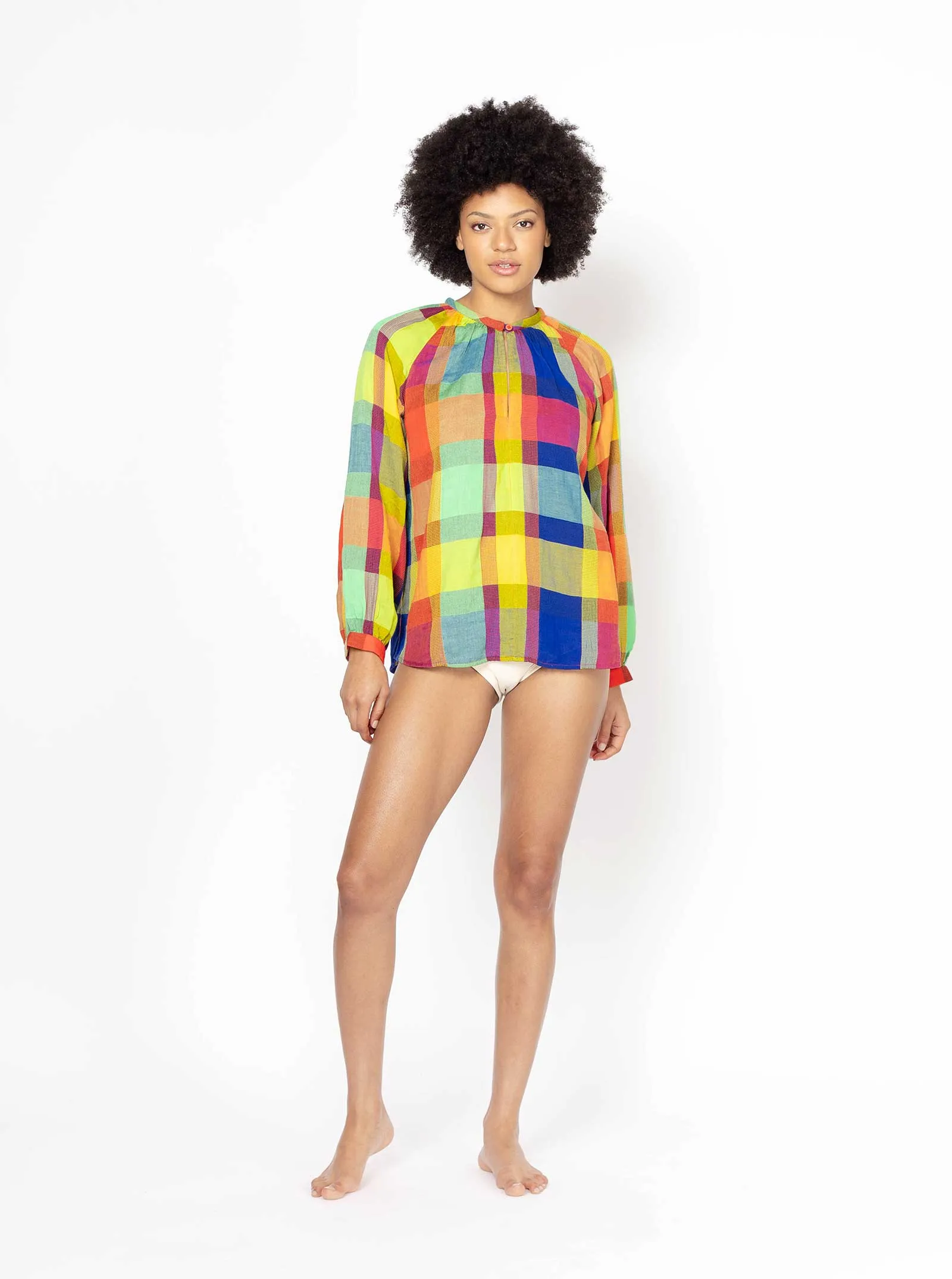 sample sale | naomi shirt whirlwind | S & 2X sold by Ace & Jig product image thumbnail 4