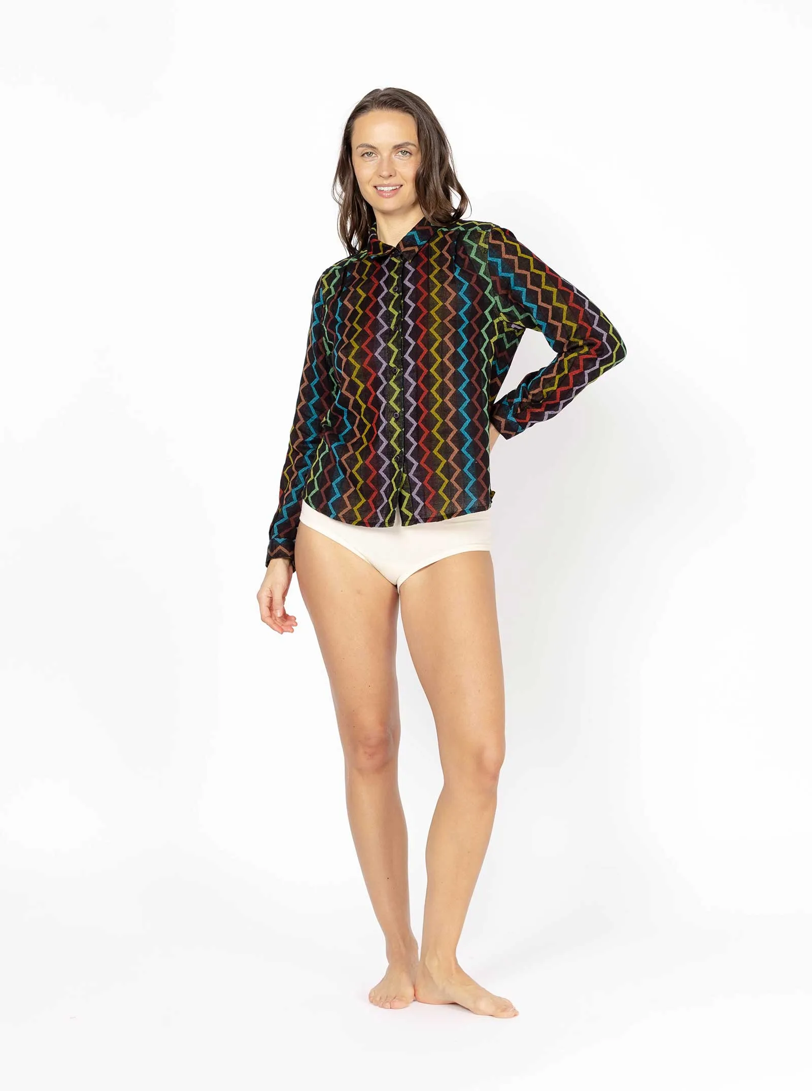 sample sale | kit shirt electronica | XXS sold by Ace & Jig product image thumbnail 3