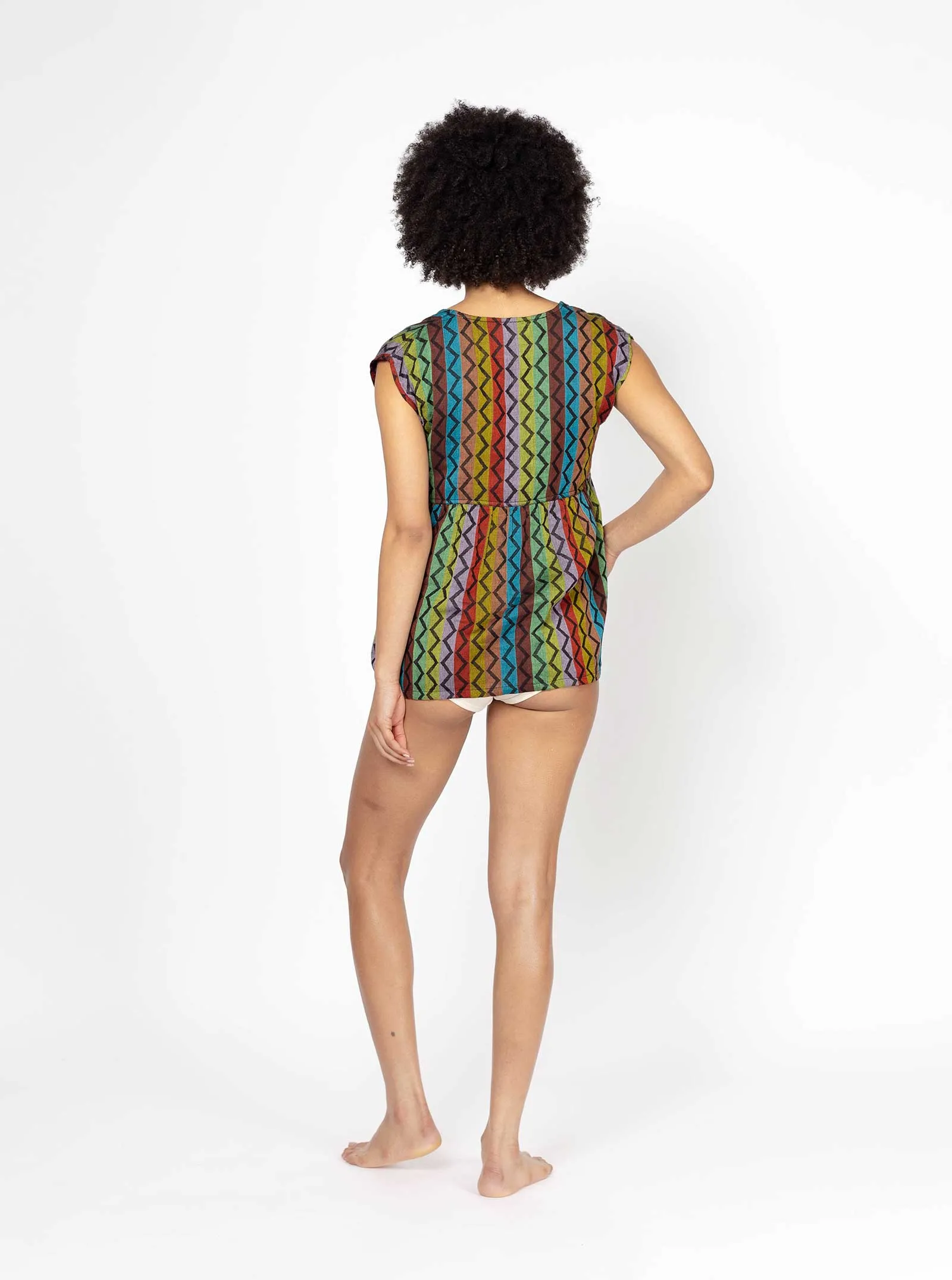 sample sale | pia top ziggy | XS-M sold by Ace & Jig product image thumbnail 5