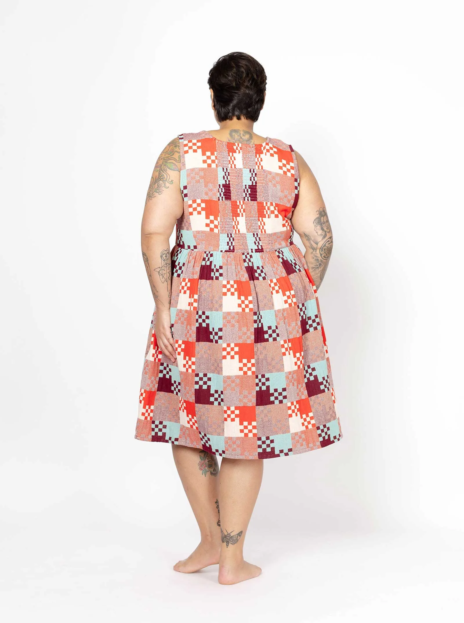 sample sale | cecelia dress bittersweet | S sold by Ace & Jig product image thumbnail 2
