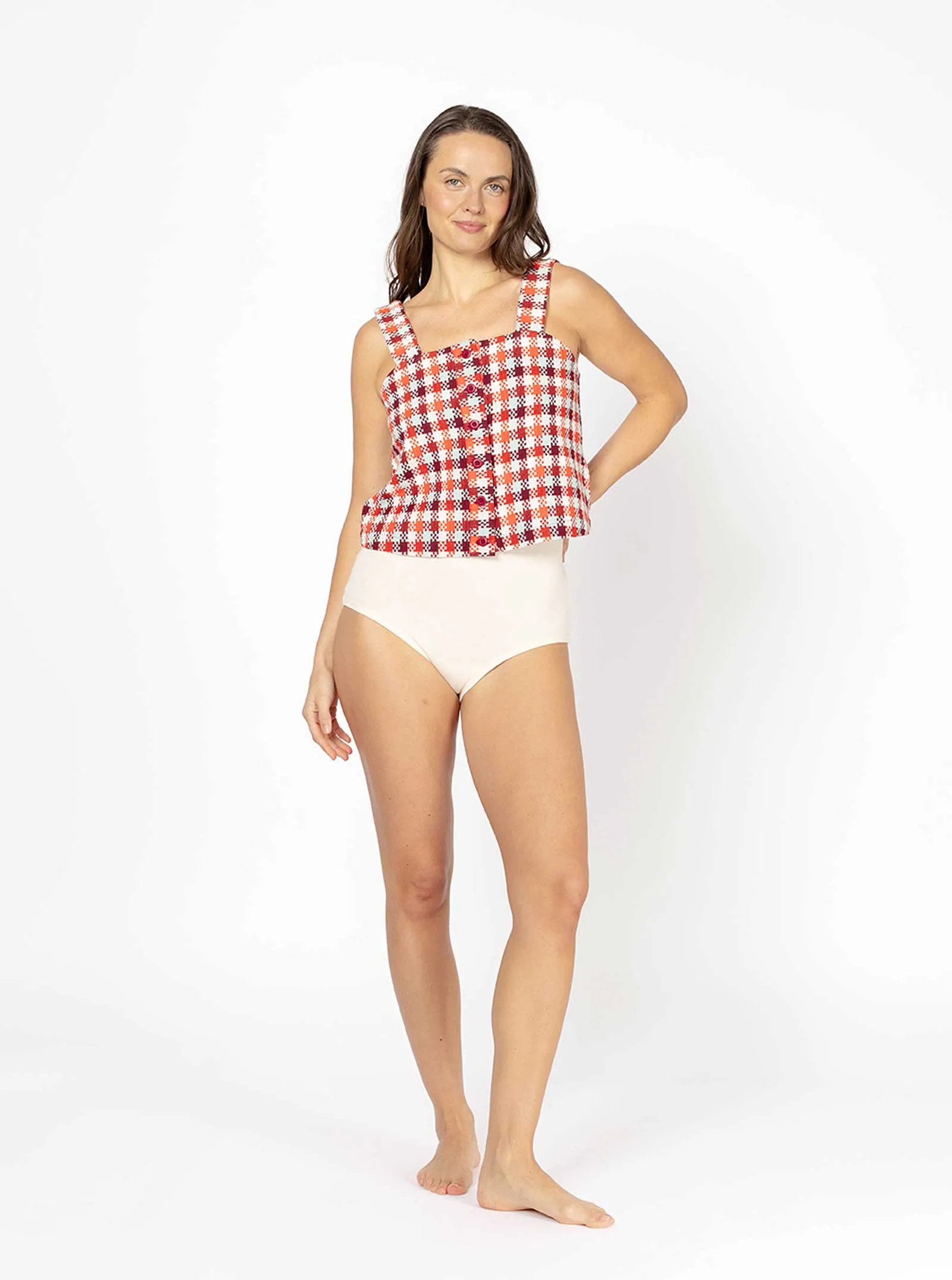 sample sale | becca top cheeky | 2X sold by Ace & Jig product image thumbnail 3