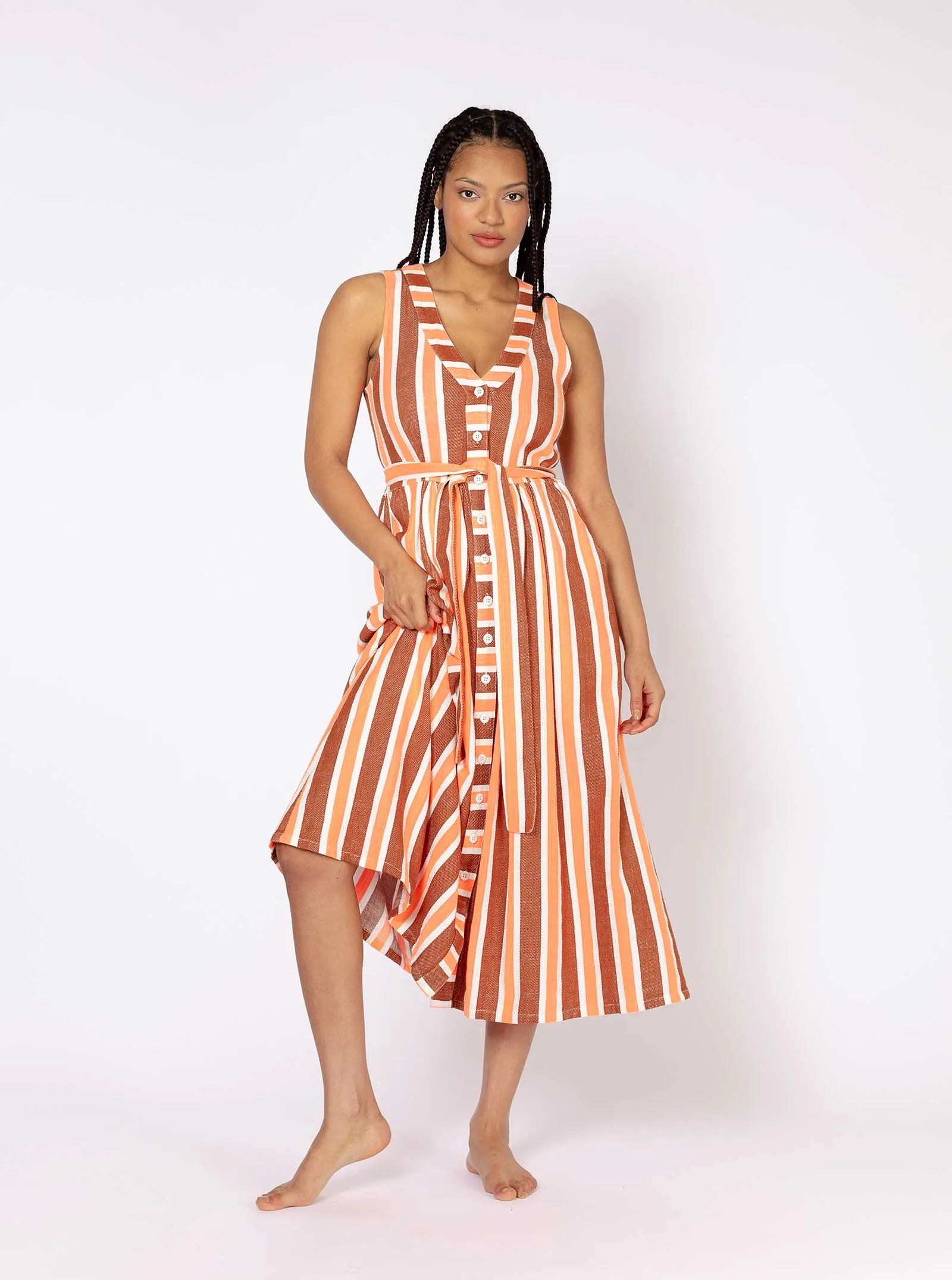 sample sale | callie dress backstroke | XS & S sold by Ace & Jig product image thumbnail 2