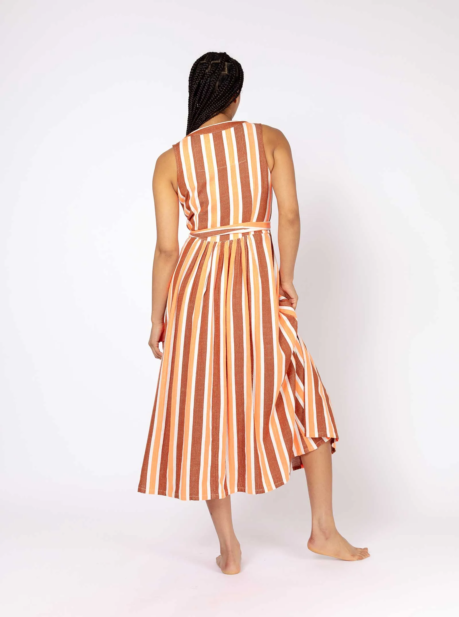 sample sale | callie dress backstroke | XS & S sold by Ace & Jig product image thumbnail 3