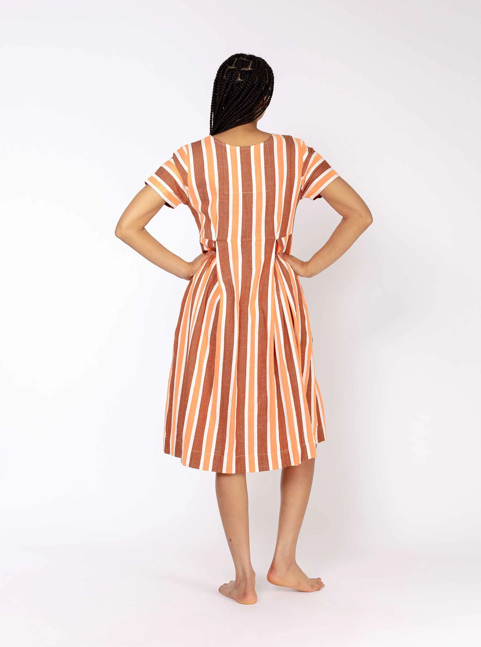 sample sale | avi dress backstroke | XS & S sold by Ace & Jig product image thumbnail 2