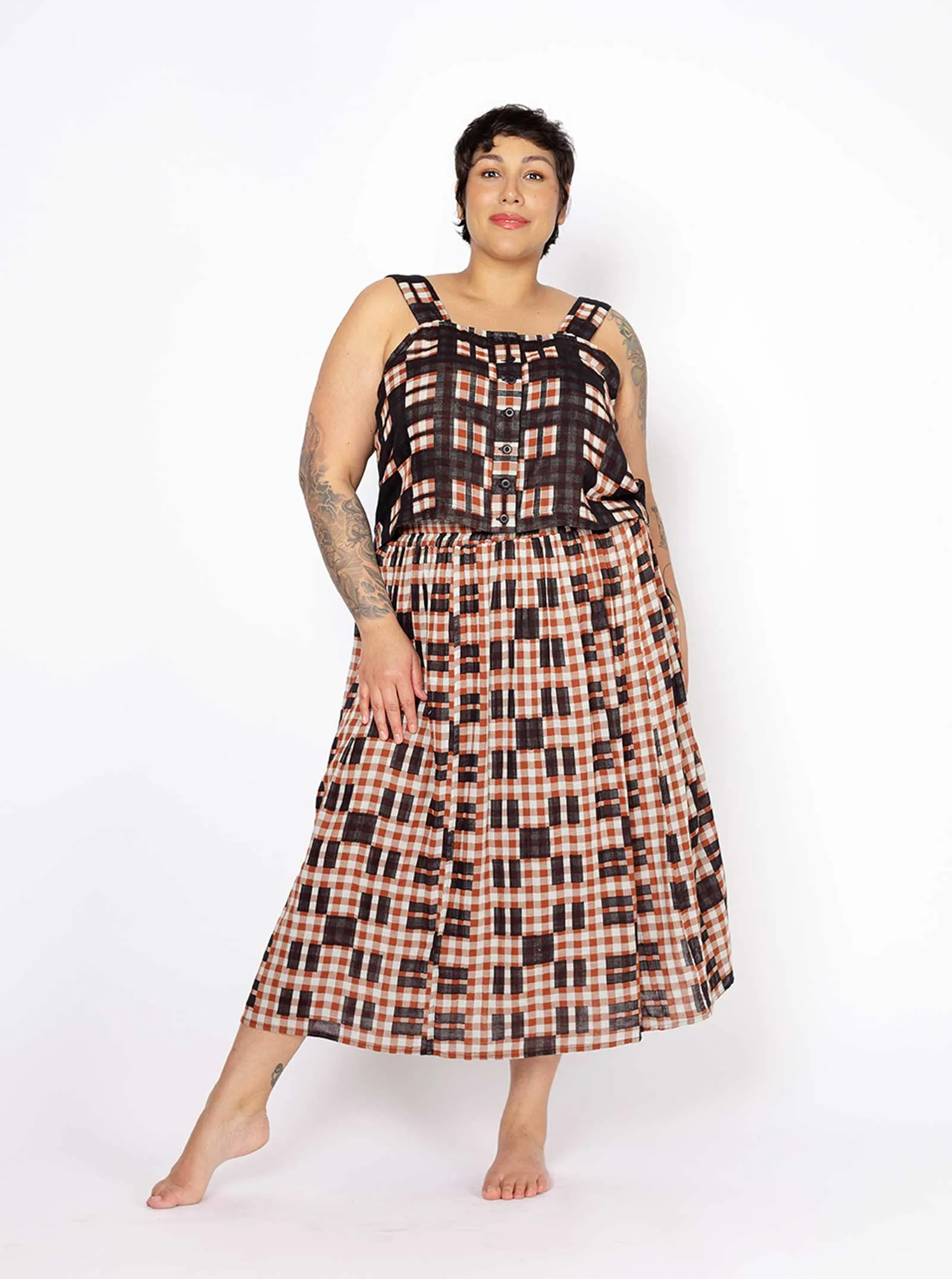 sample sale | becca top derby | XXS-1X sold by Ace & Jig product image thumbnail 2