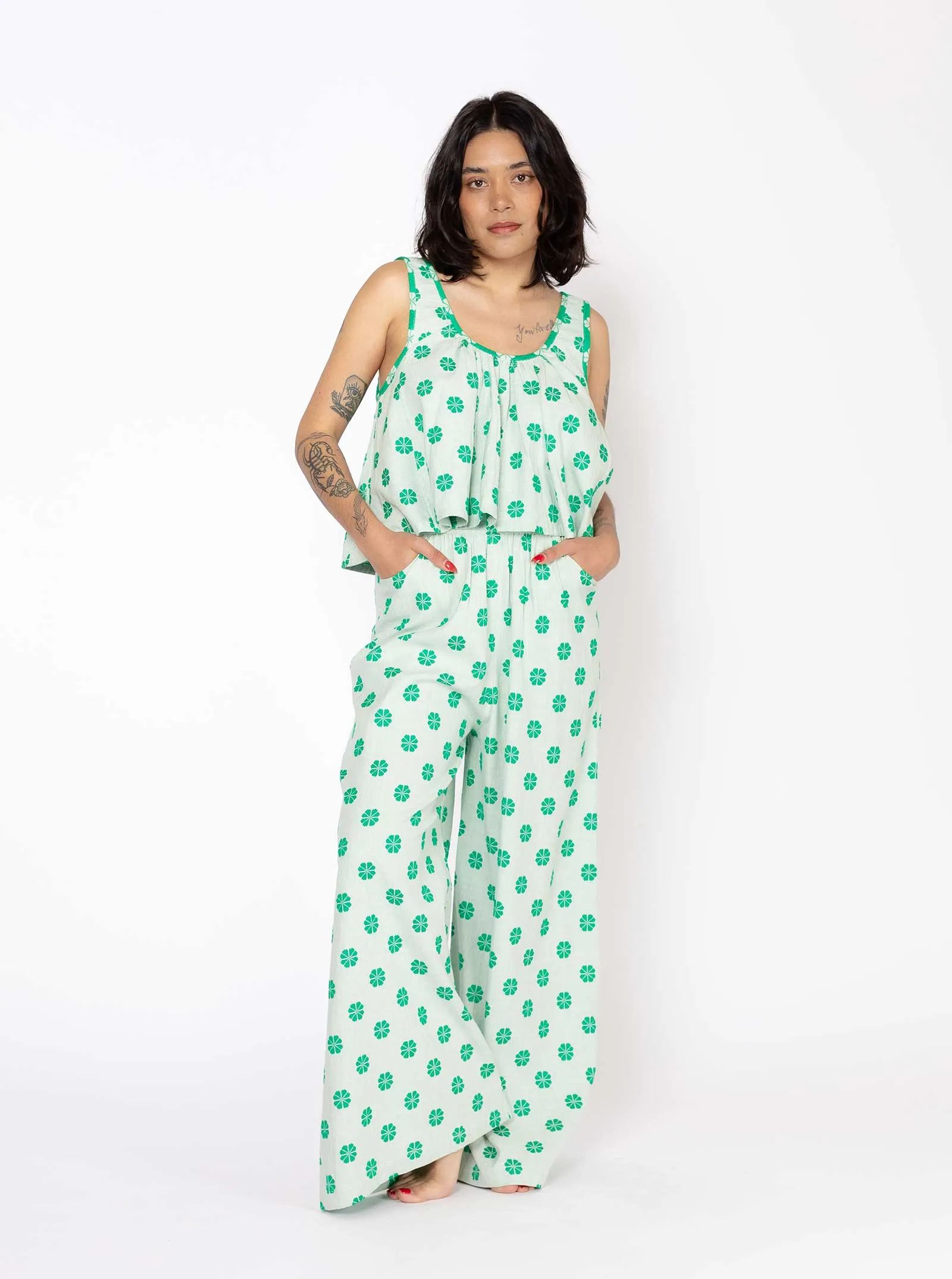 sample sale | reef pant daisy | XXS-XL sold by Ace & Jig product image thumbnail 2