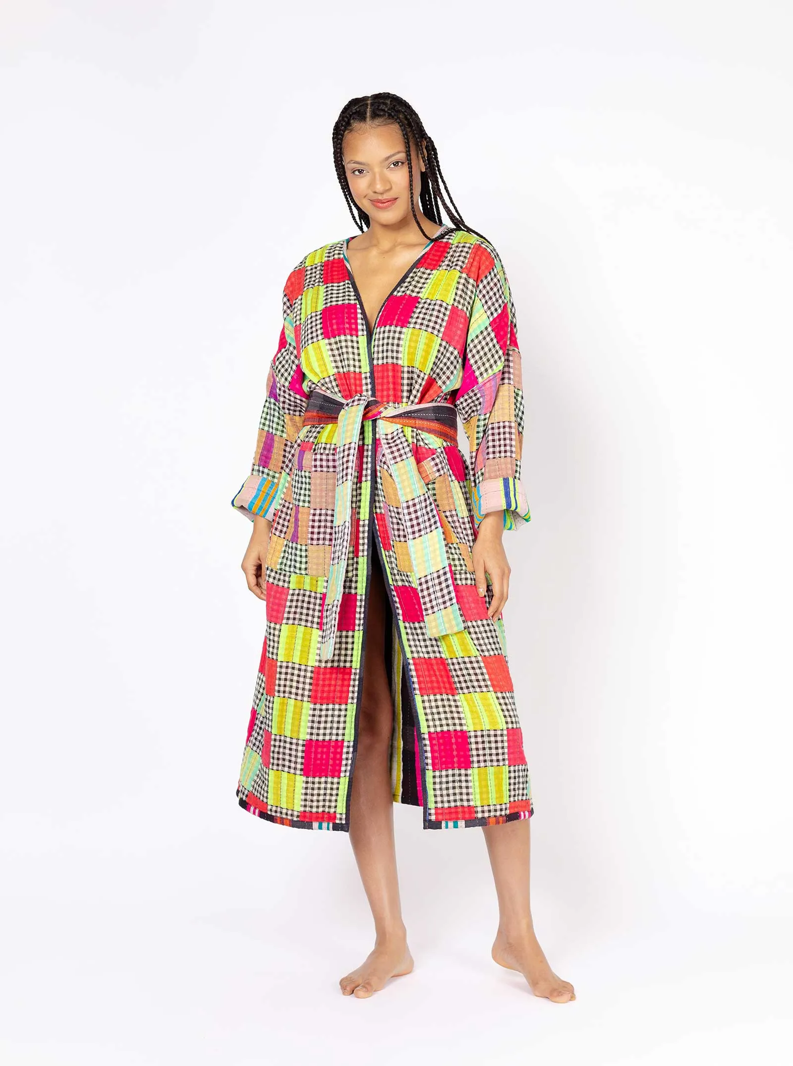 sample sale | long quilted duster bravo | XS-XL sold by Ace & Jig product image thumbnail 3
