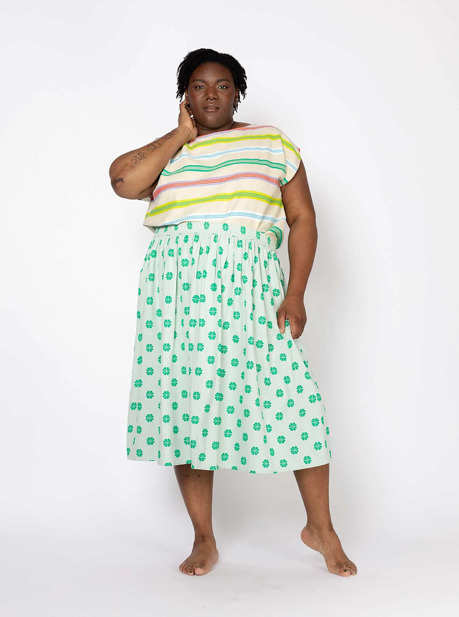 sample sale | riri skirt daisy | XXS-2X sold by Ace & Jig product image thumbnail 2