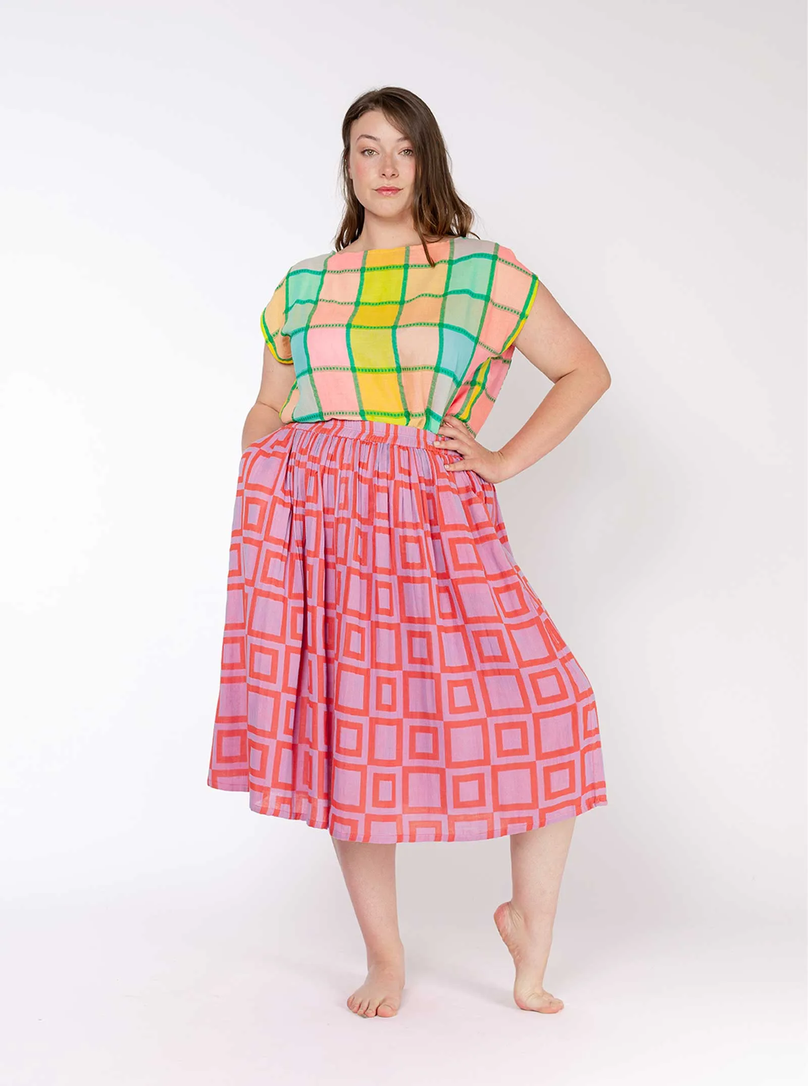 sample sale | riri skirt lilac | 4X sold by Ace & Jig product image thumbnail 2