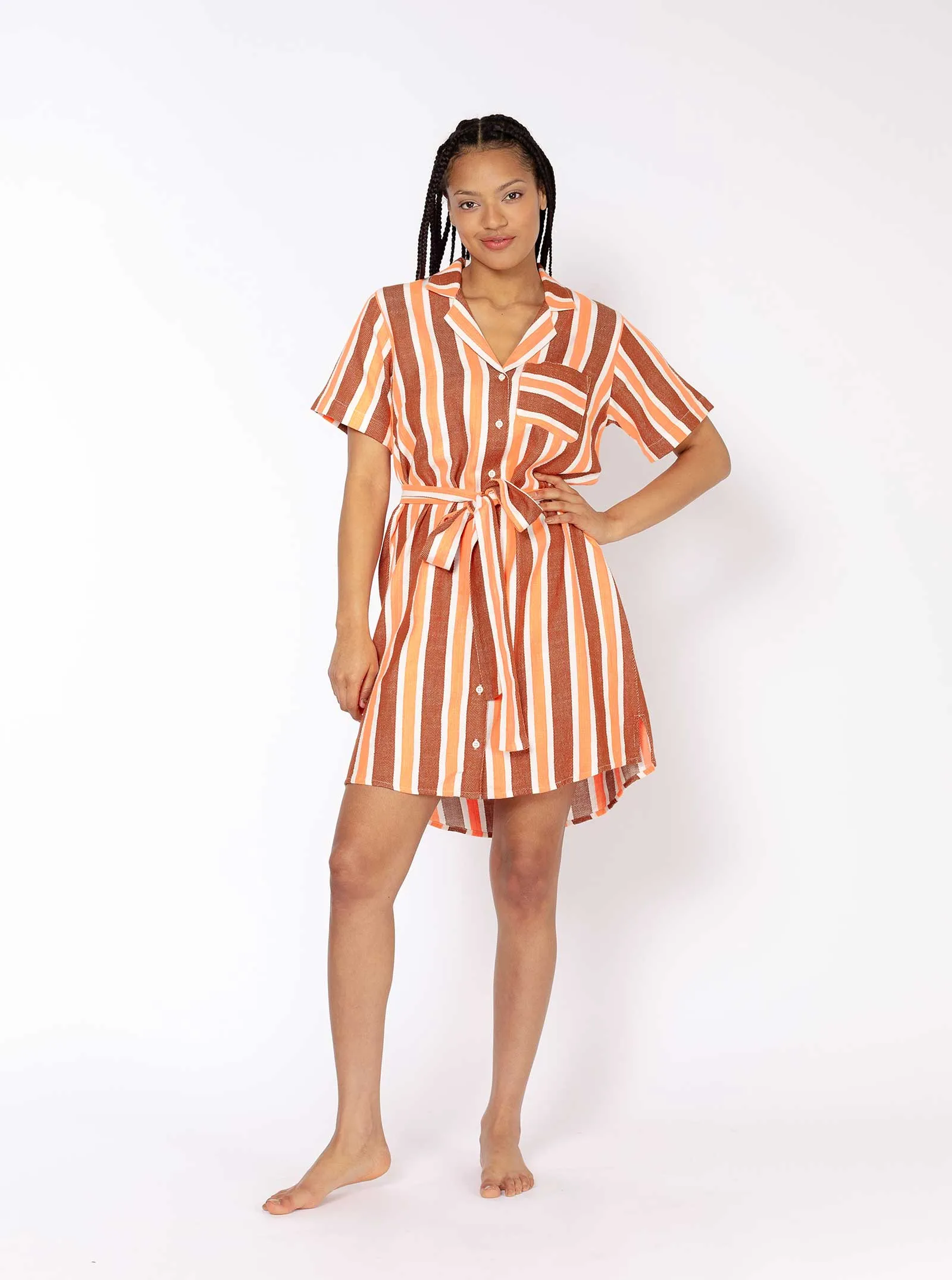 sample sale | gia shirtdress backstroke | XS-3X sold by Ace & Jig product image thumbnail 2