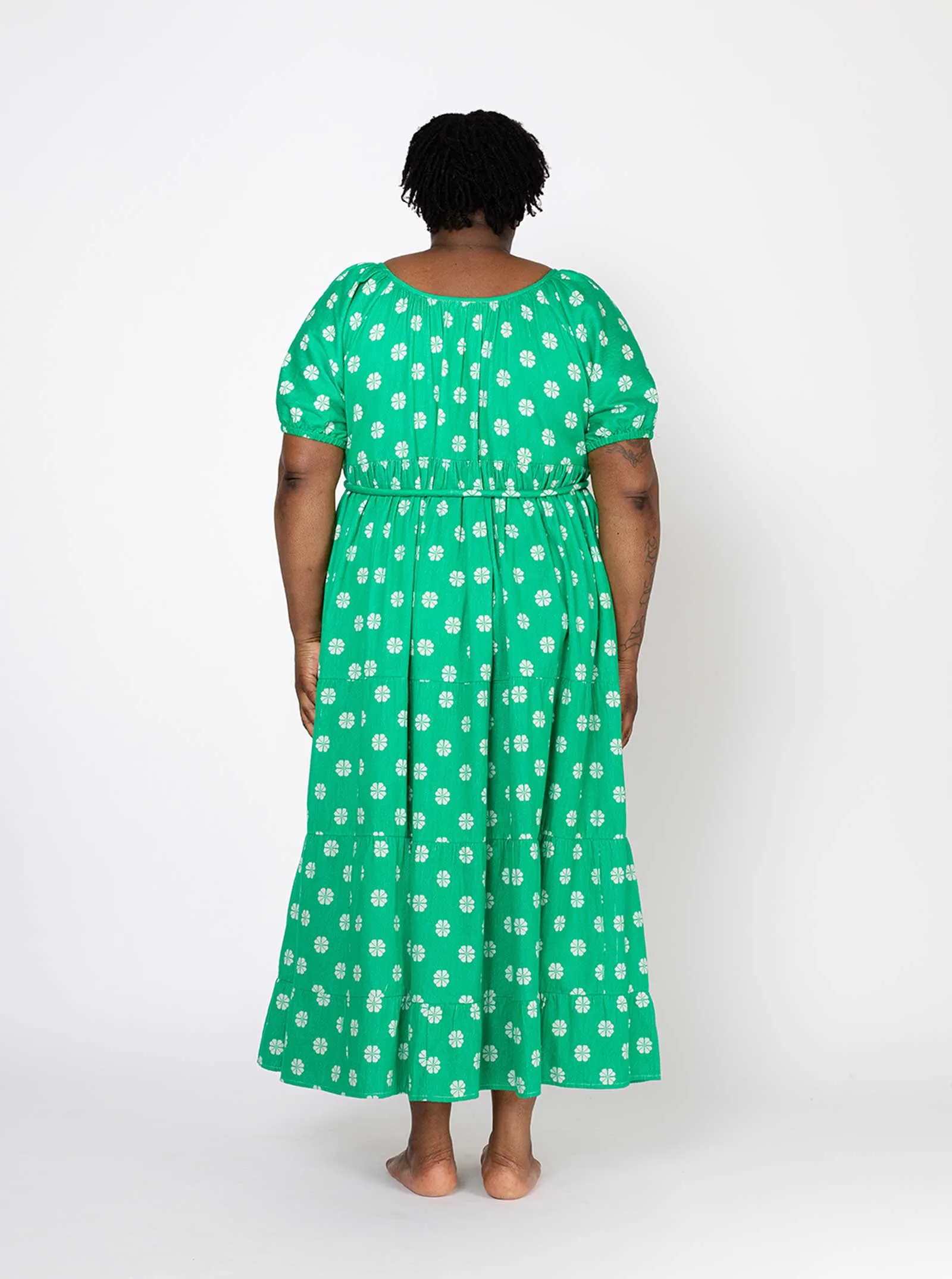 sample sale | noah maxi green daisy | XS-XL sold by Ace & Jig product image thumbnail 3
