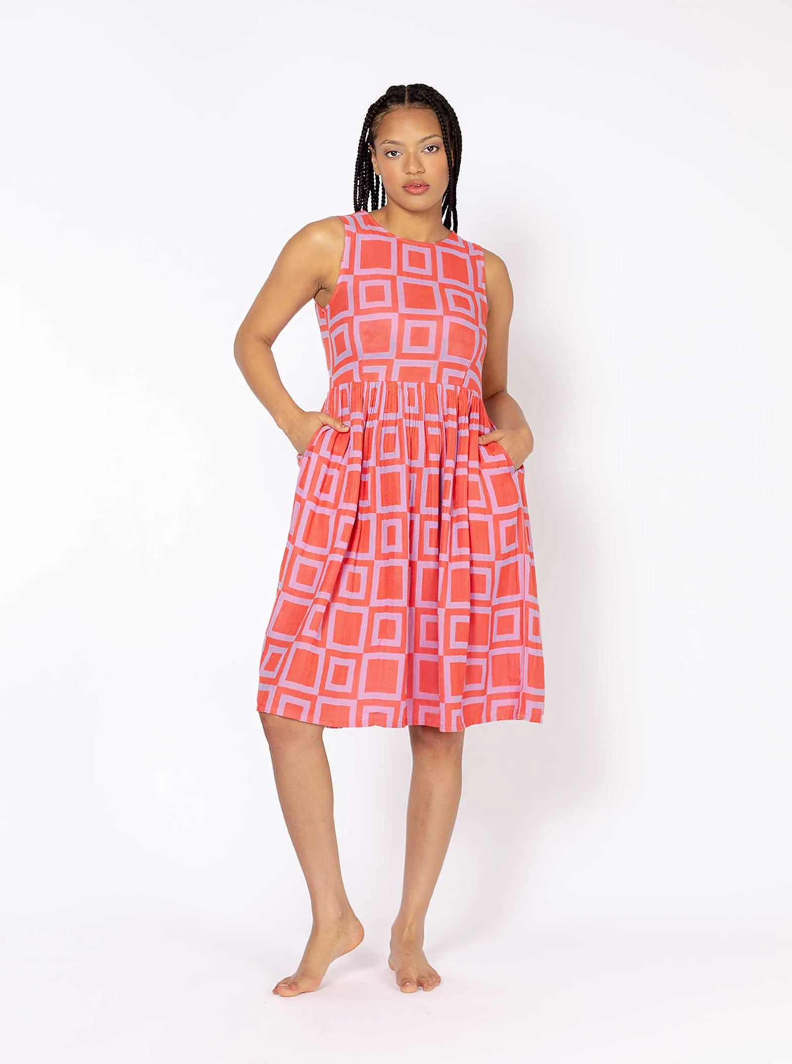 sample sale | cecelia dress zinnia | XXS & XS sold by Ace & Jig product image thumbnail 4