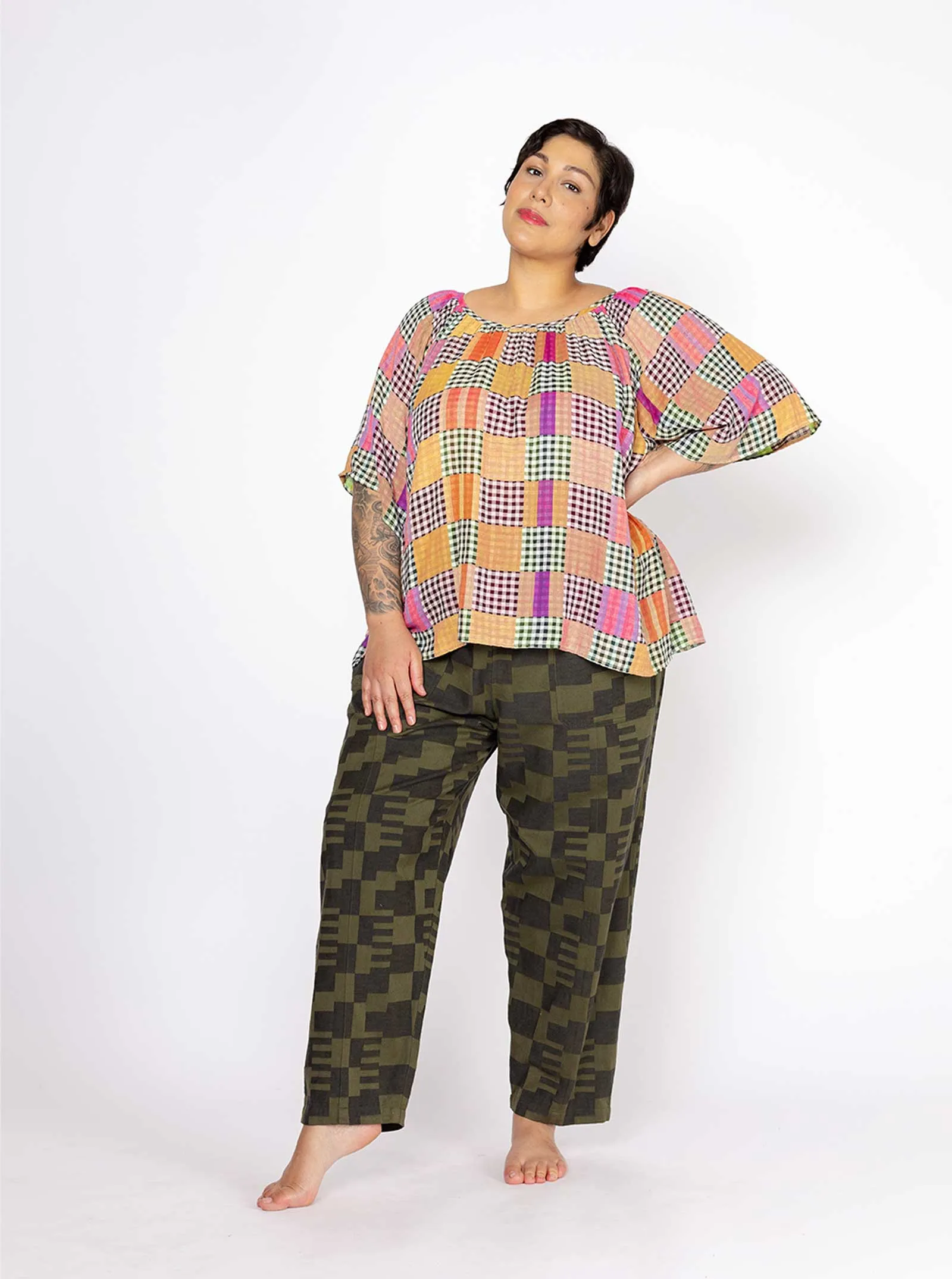 sample sale | gigi top album | S-3X sold by Ace & Jig product image thumbnail 4