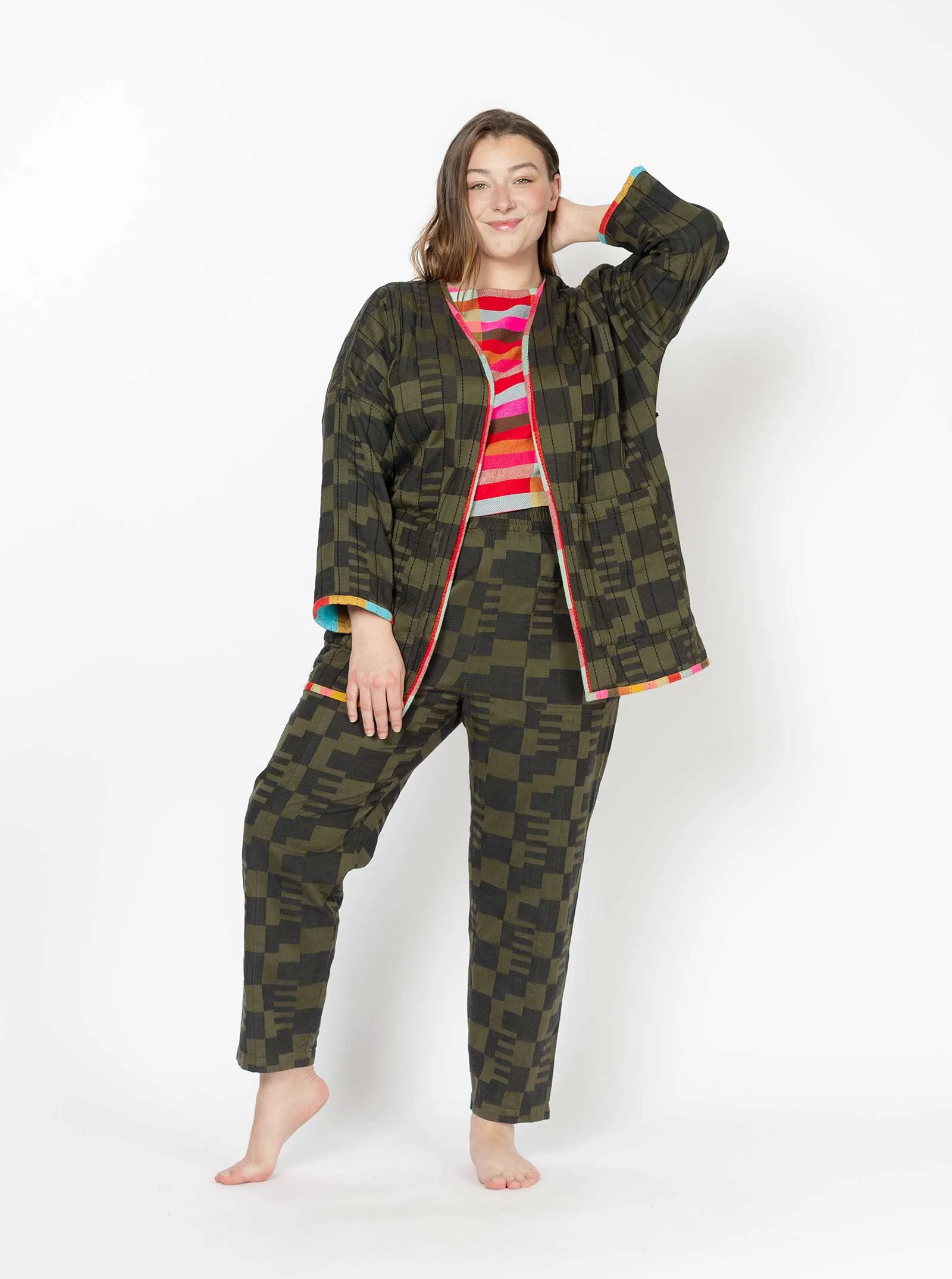 sample sale | short quilted duster unity | L sold by Ace & Jig product image thumbnail 2