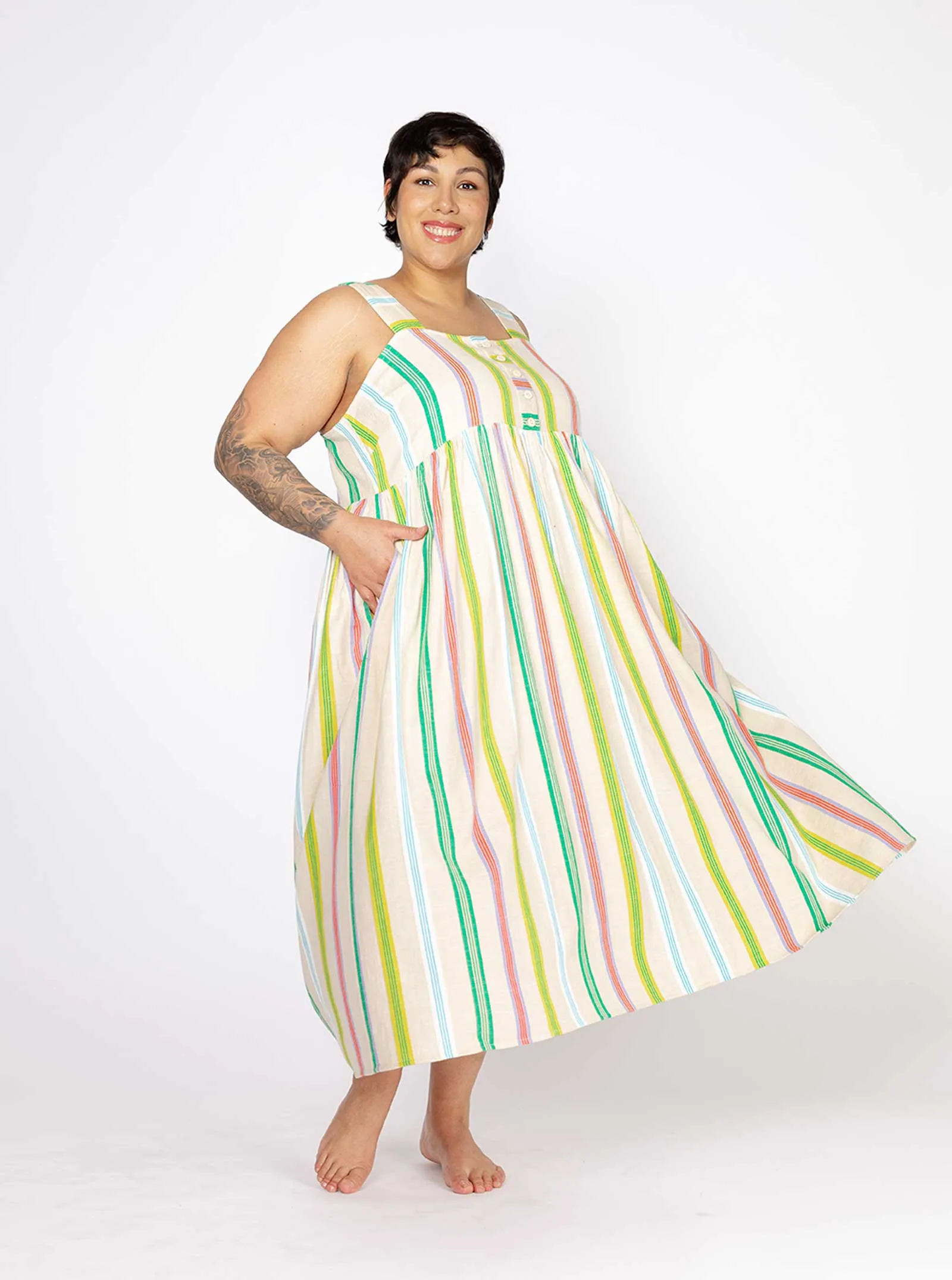 sample sale | gabby dress lifeguard | XXS-4X sold by Ace & Jig product image thumbnail 2