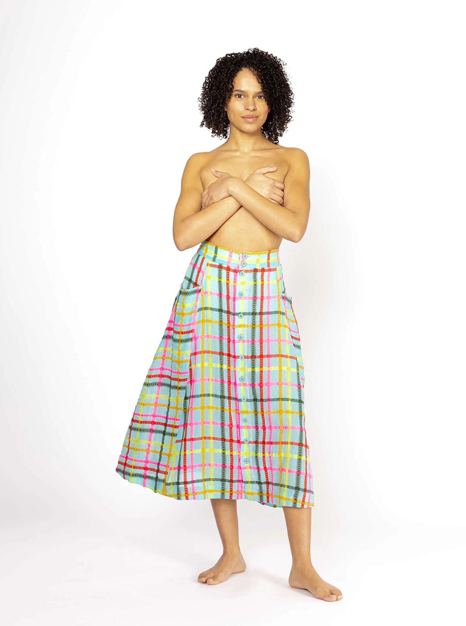 sample sale | gertie skirt surf | XXS-4X sold by Ace & Jig product image thumbnail 4