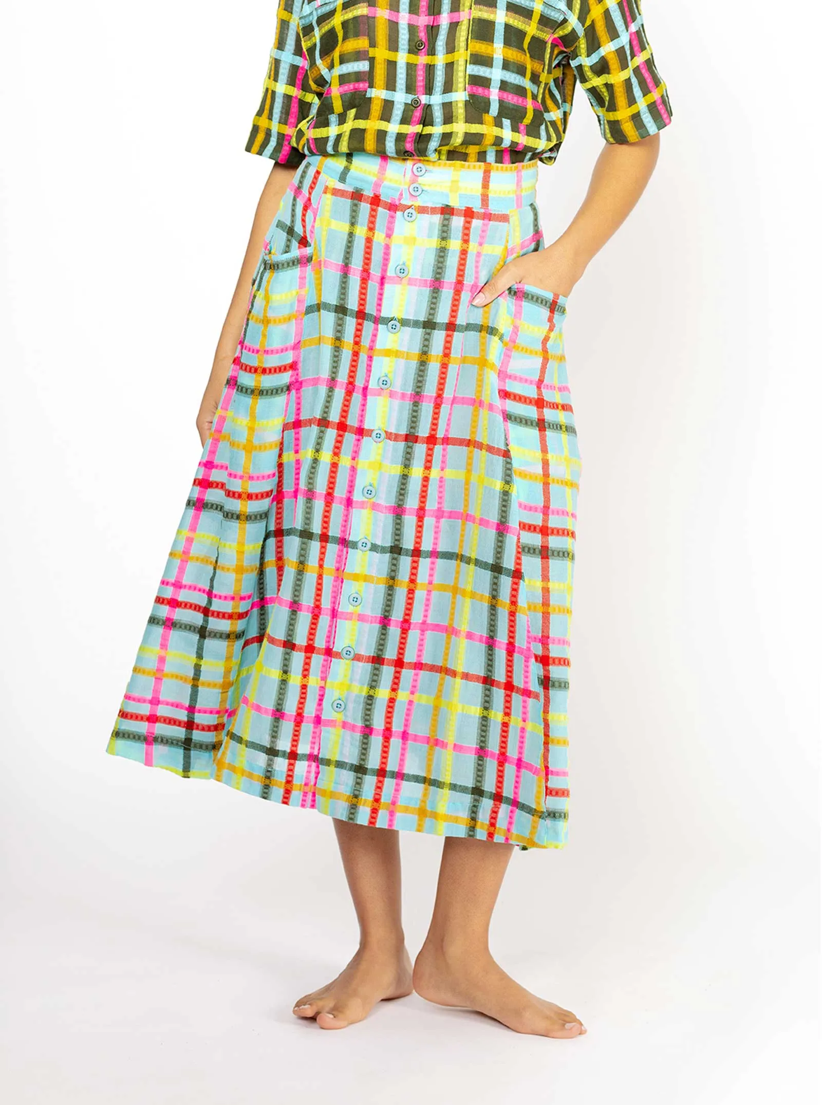 sample sale | gertie skirt surf | XXS-4X sold by Ace & Jig product image thumbnail 3