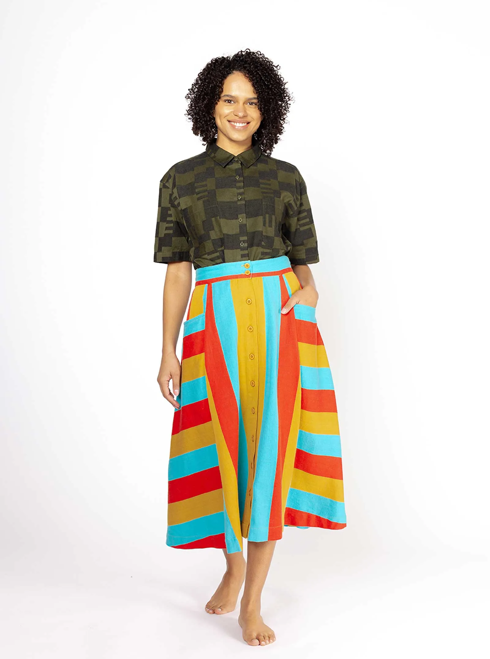 sample sale | gertie skirt canopy | XXS & XS sold by Ace & Jig product image thumbnail 2