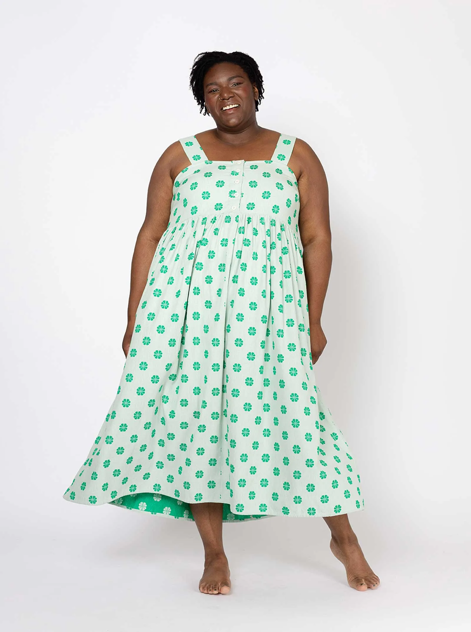 sample sale | gabby dress daisy | XS-M sold by Ace & Jig product image thumbnail 5