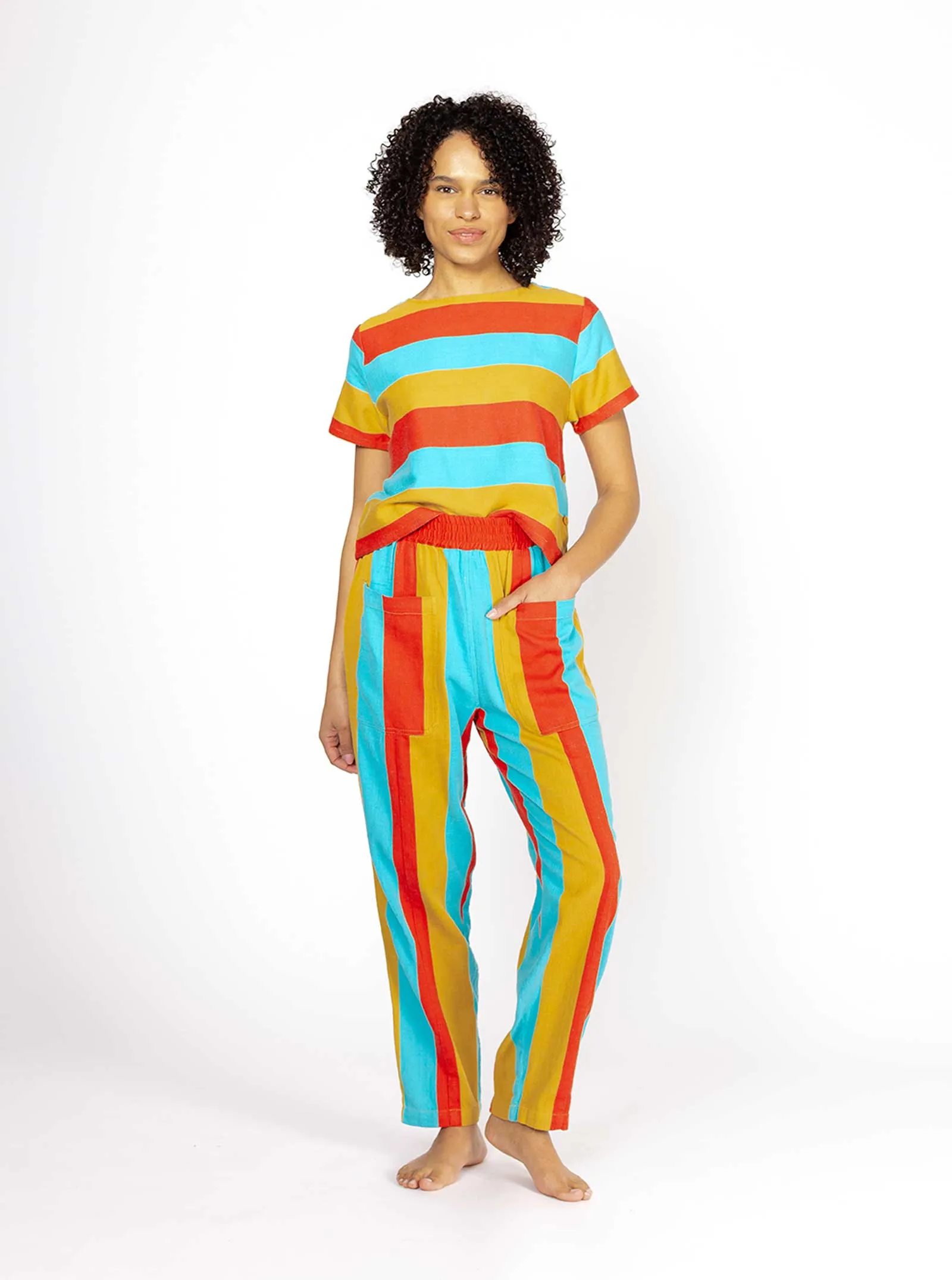 sample sale | sinclair pant canopy | XS sold by Ace & Jig product image thumbnail 3