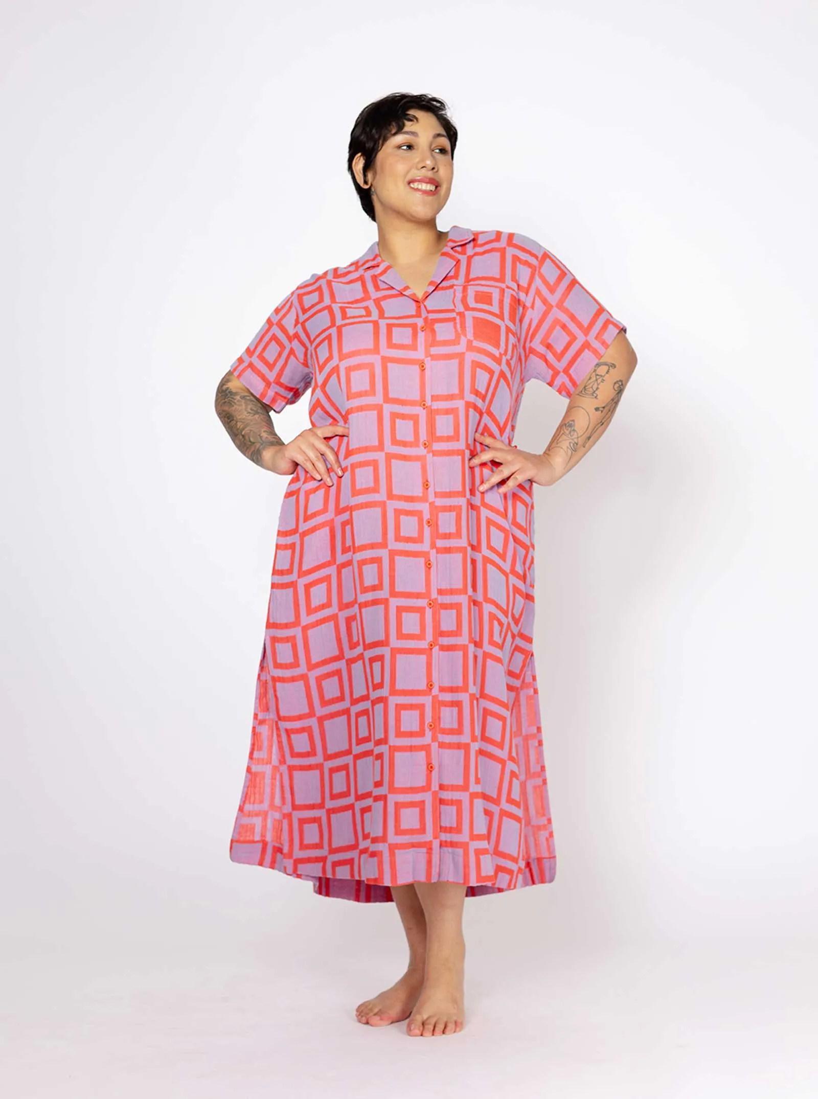 sample sale | laurence dress lilac | XXS-M sold by Ace & Jig product image thumbnail 4