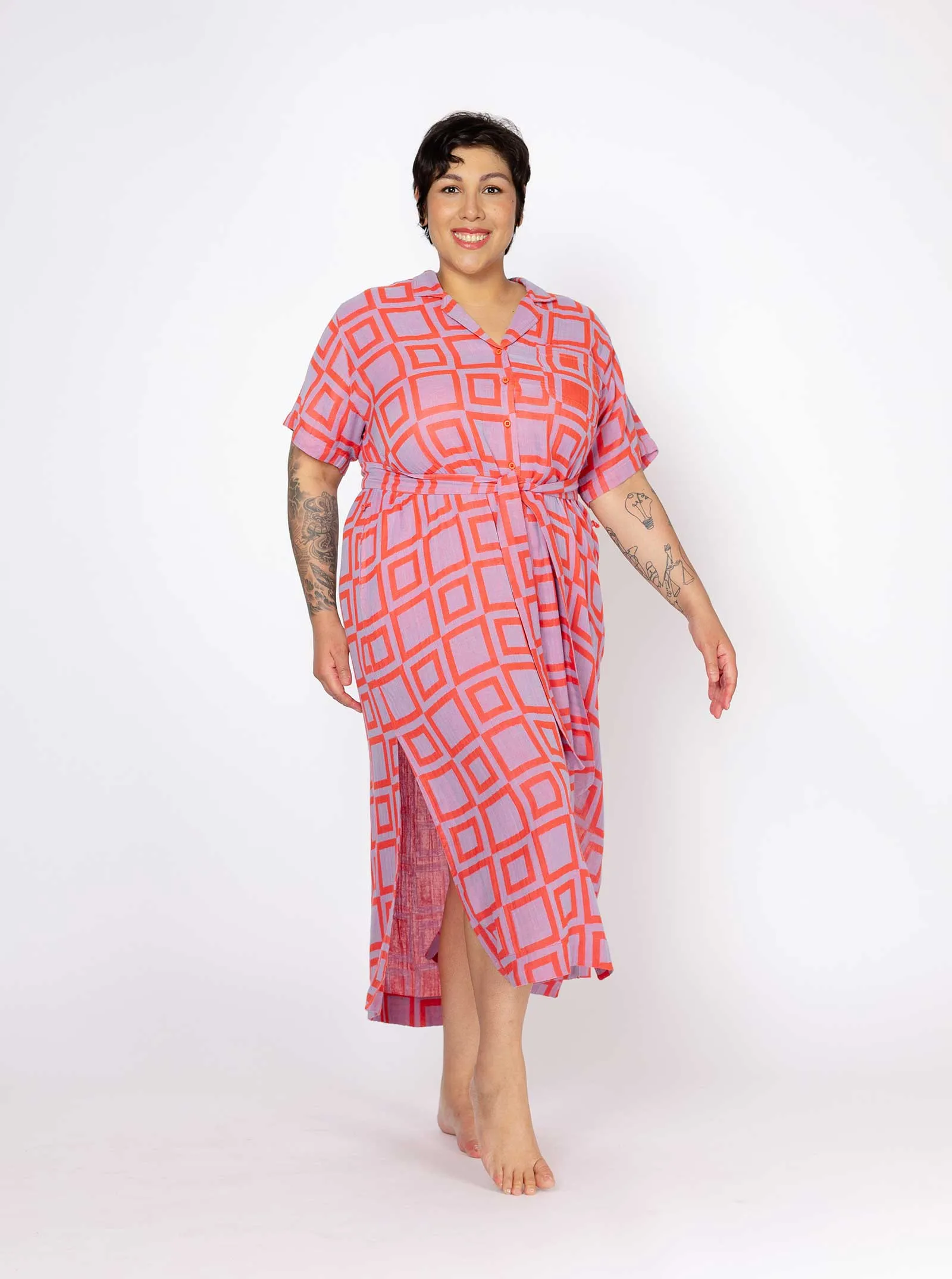 sample sale | laurence dress lilac | XXS-M sold by Ace & Jig product image thumbnail 2