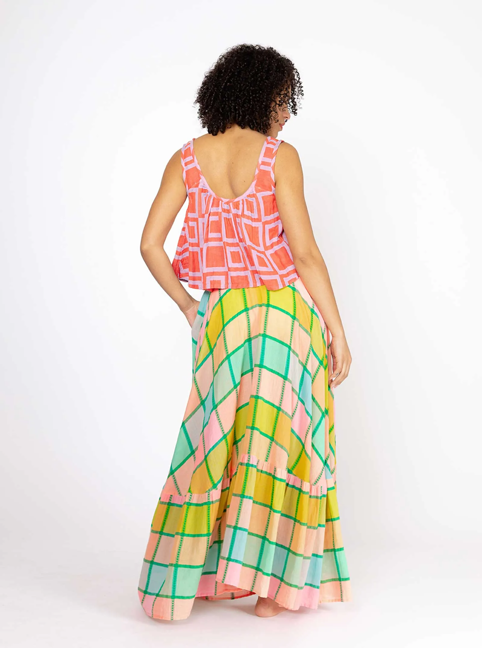 sample sale | pearl tank zinnia | XXS-4X sold by Ace & Jig product image thumbnail 4