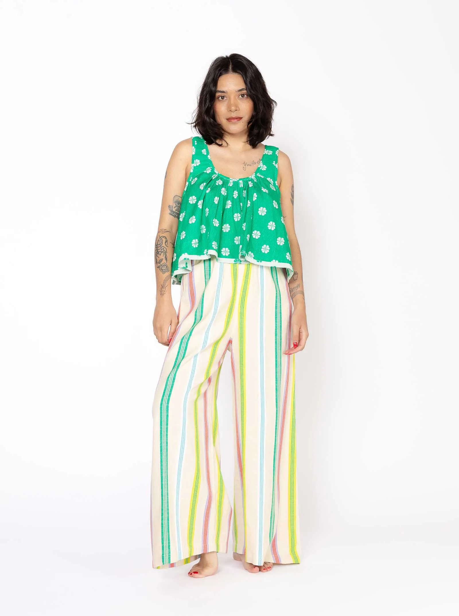 sample sale | pearl tank daisy | 2X sold by Ace & Jig product image thumbnail 2