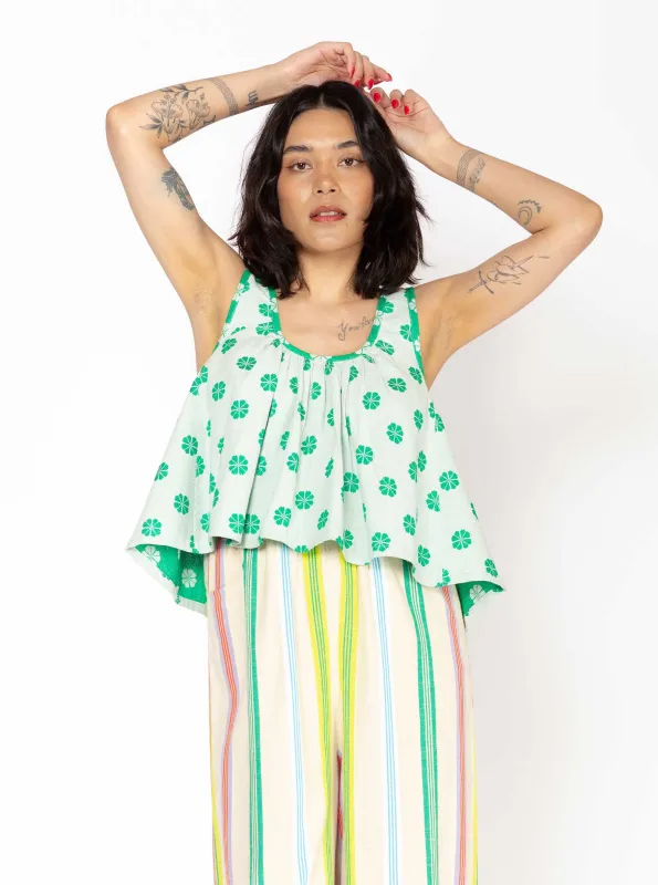 sample sale | pearl tank daisy | 2X sold by Ace & Jig