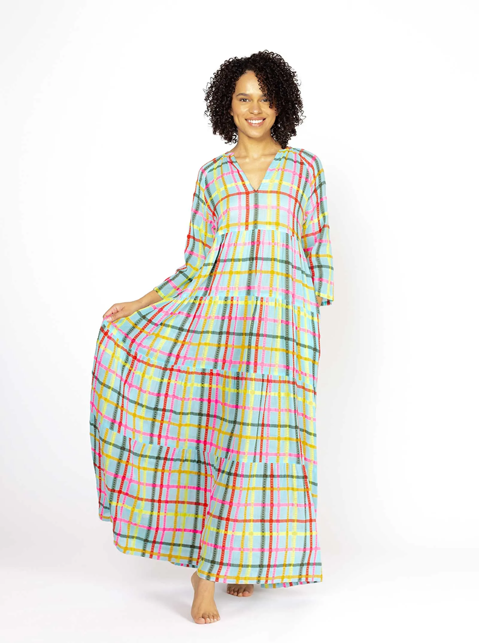 sample sale | misty dress surf | XXS sold by Ace & Jig product image thumbnail 3