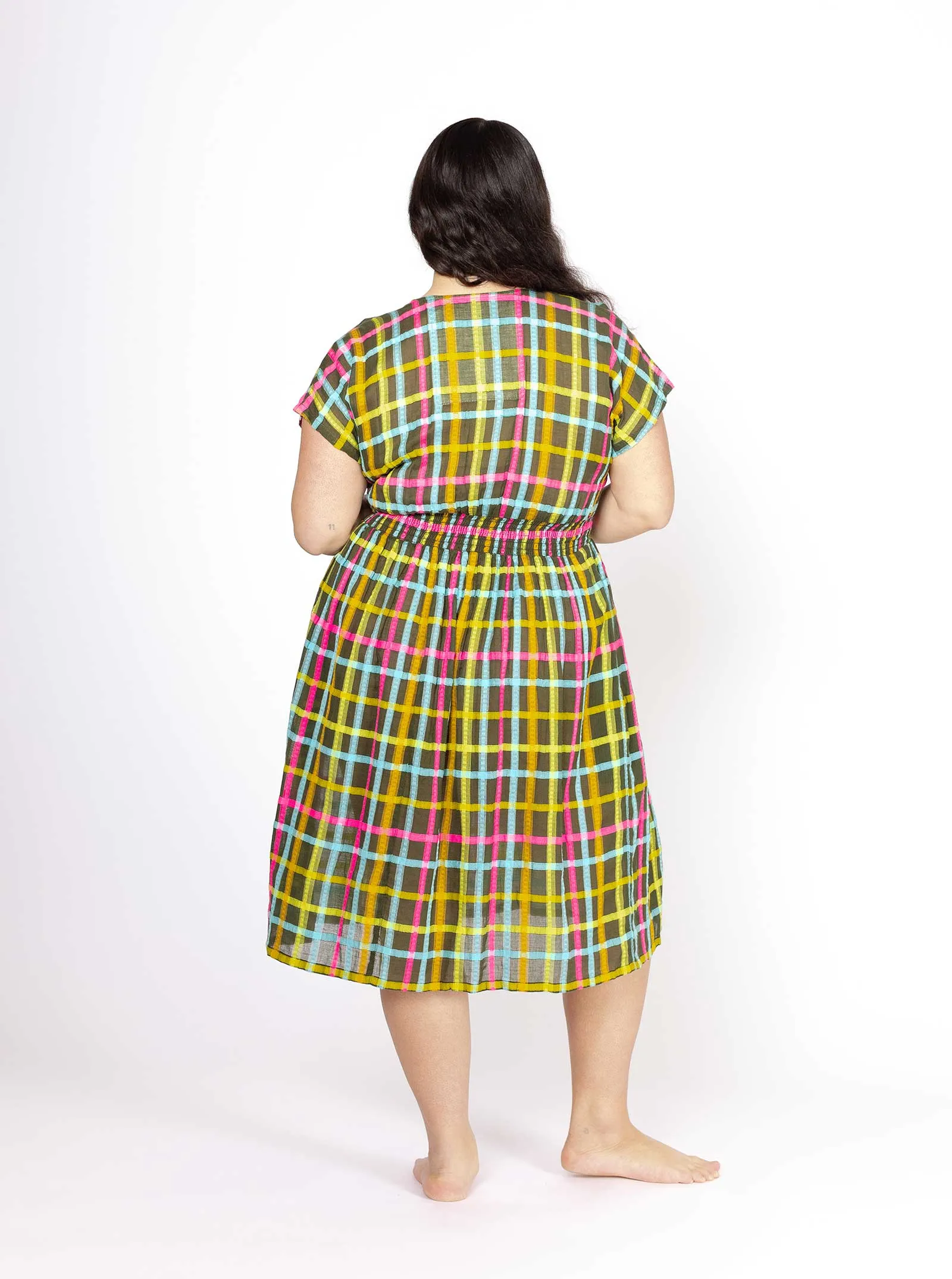 sample sale | wilma dress juniper | XXS-M sold by Ace & Jig product image thumbnail 2