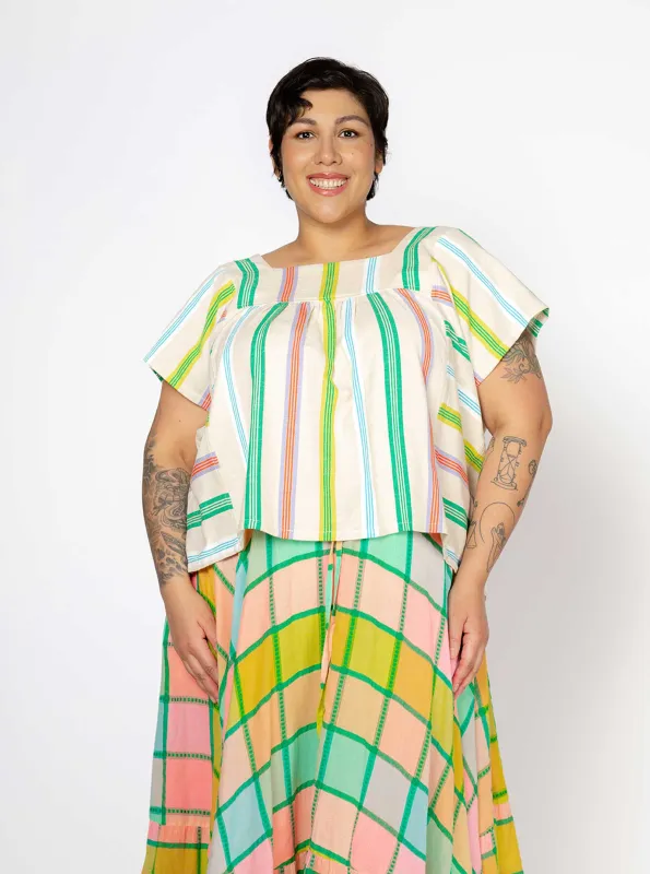 sample sale | lynne top lifeguard | XS-2X sold by Ace & Jig