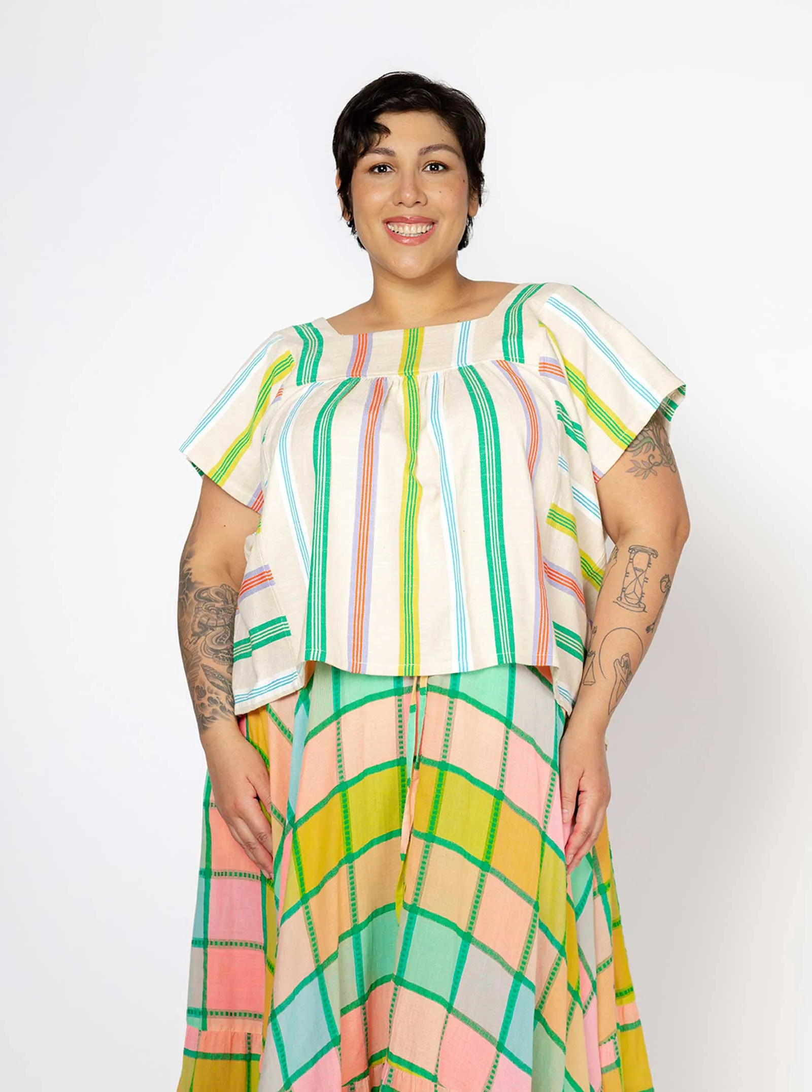 sample sale | lynne top lifeguard | XS-2X sold by Ace & Jig