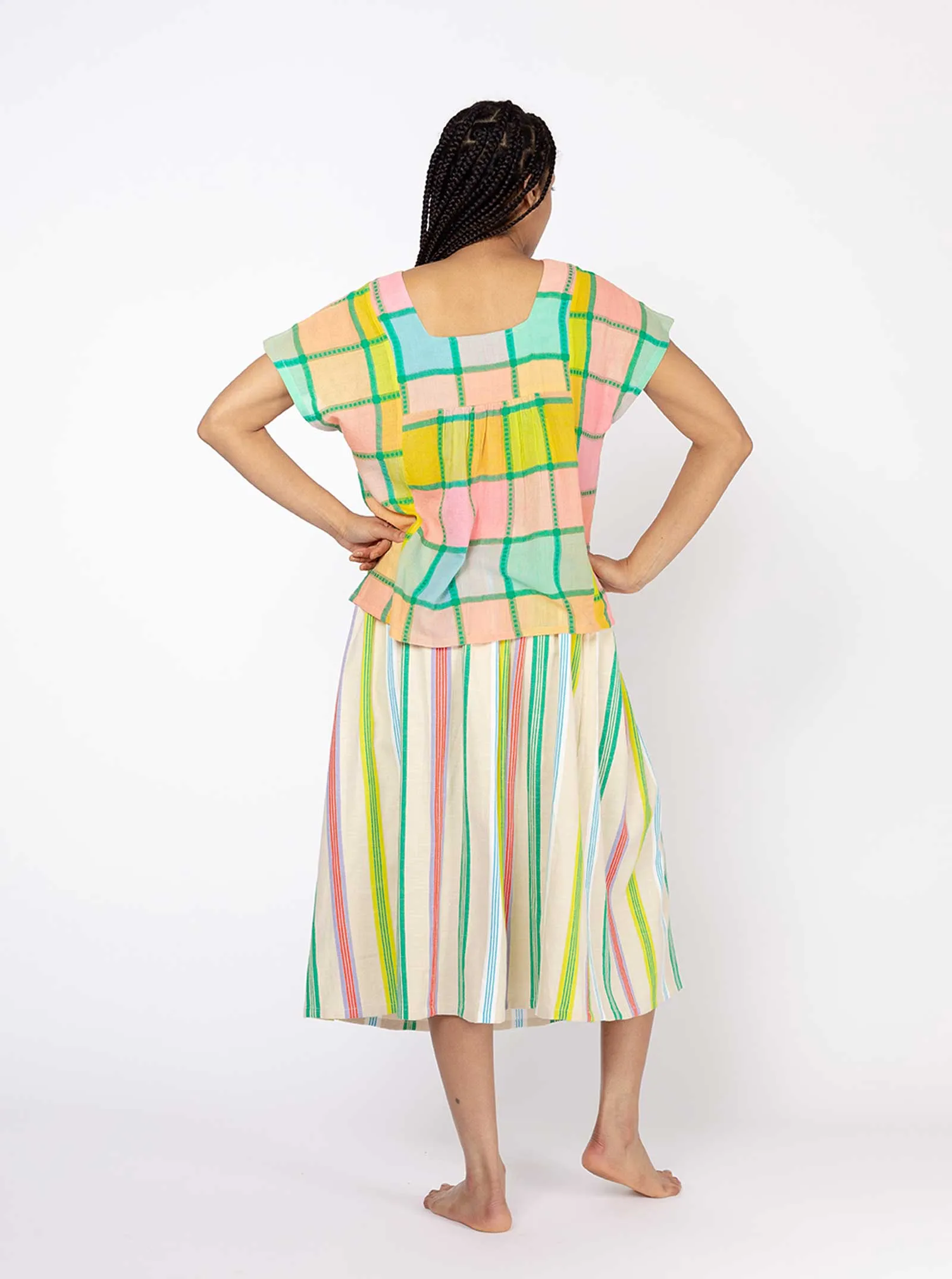 sample sale | lynne top sherbert | 2X sold by Ace & Jig product image thumbnail 3