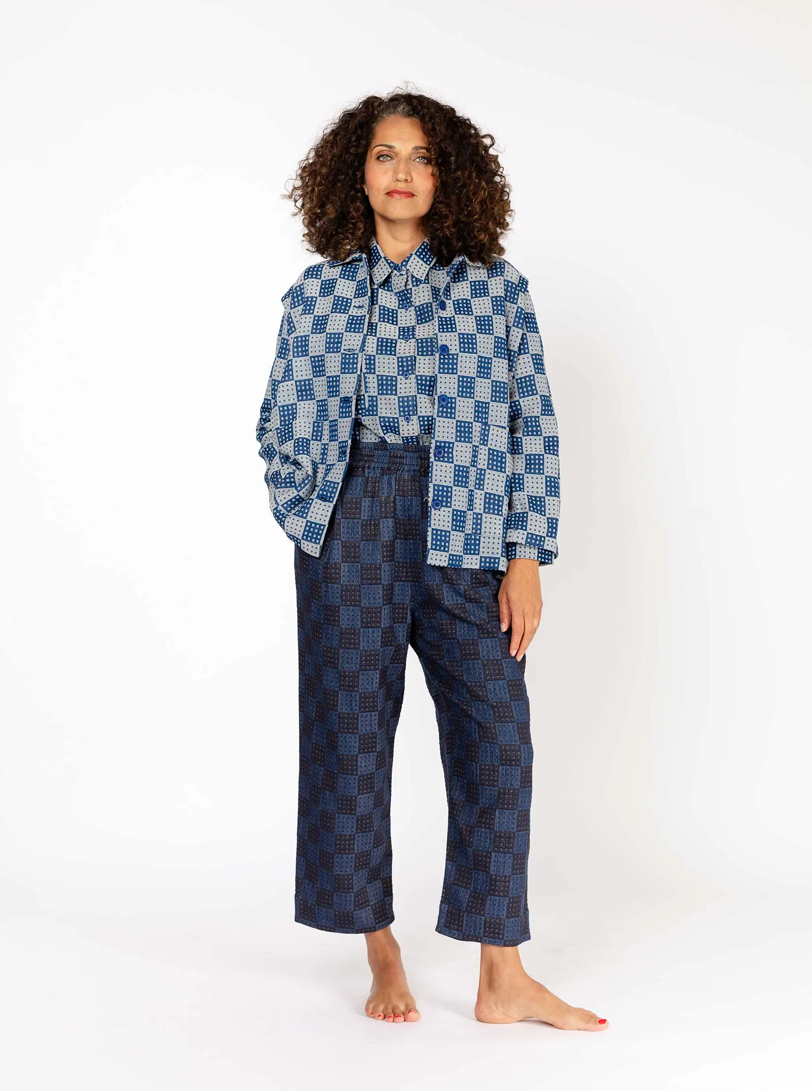 sample sale | james jacket dice | XXS sold by Ace & Jig product image thumbnail 2