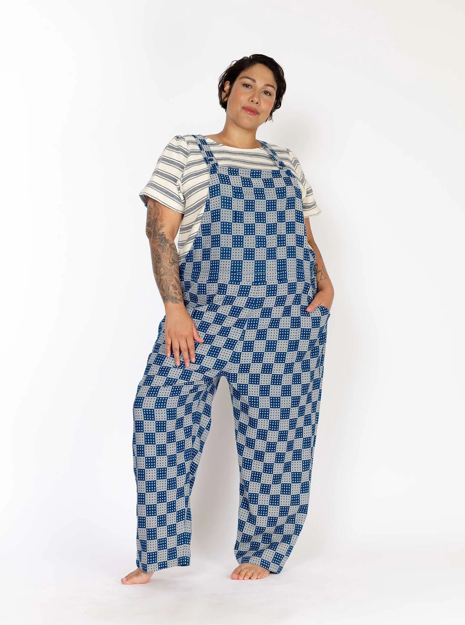 sample sale | peggy overall dice | XXS-4X sold by Ace & Jig product image thumbnail 4