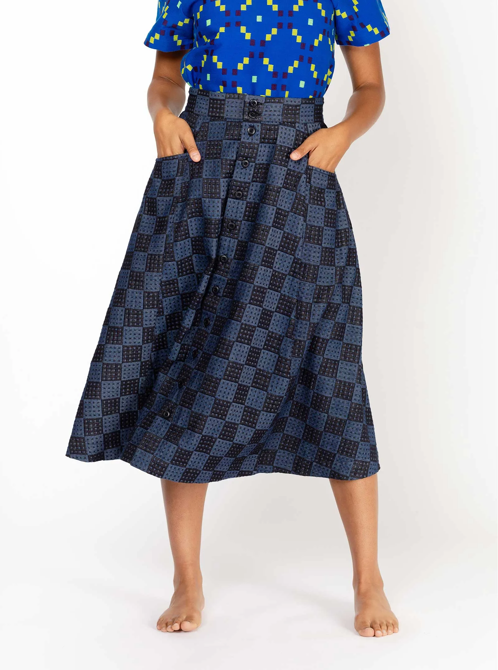sample sale | gertie skirt blackjack | XXS sold by Ace & Jig