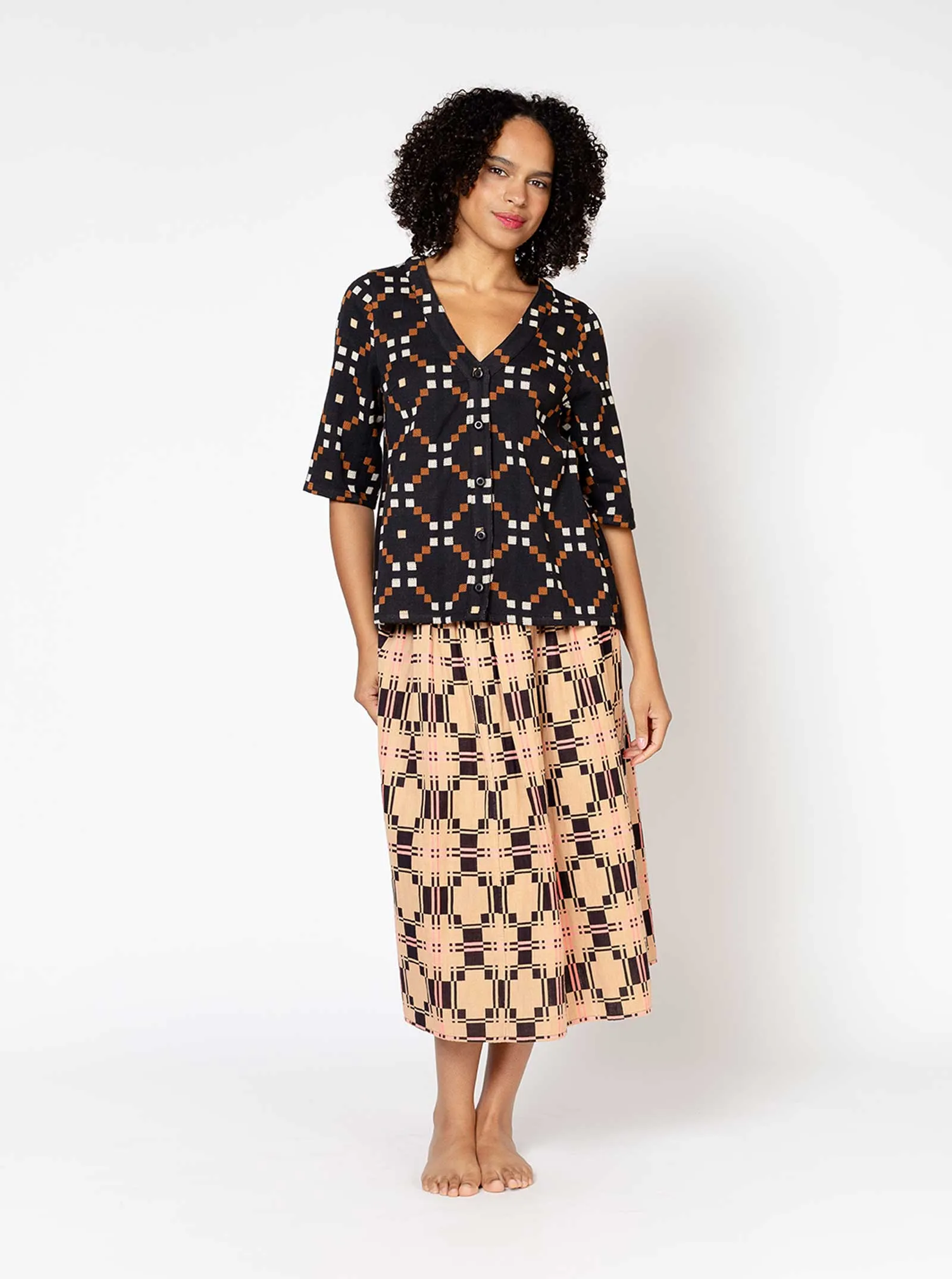 sample sale | bree blouse evening | XXS & XS sold by Ace & Jig product image thumbnail 3