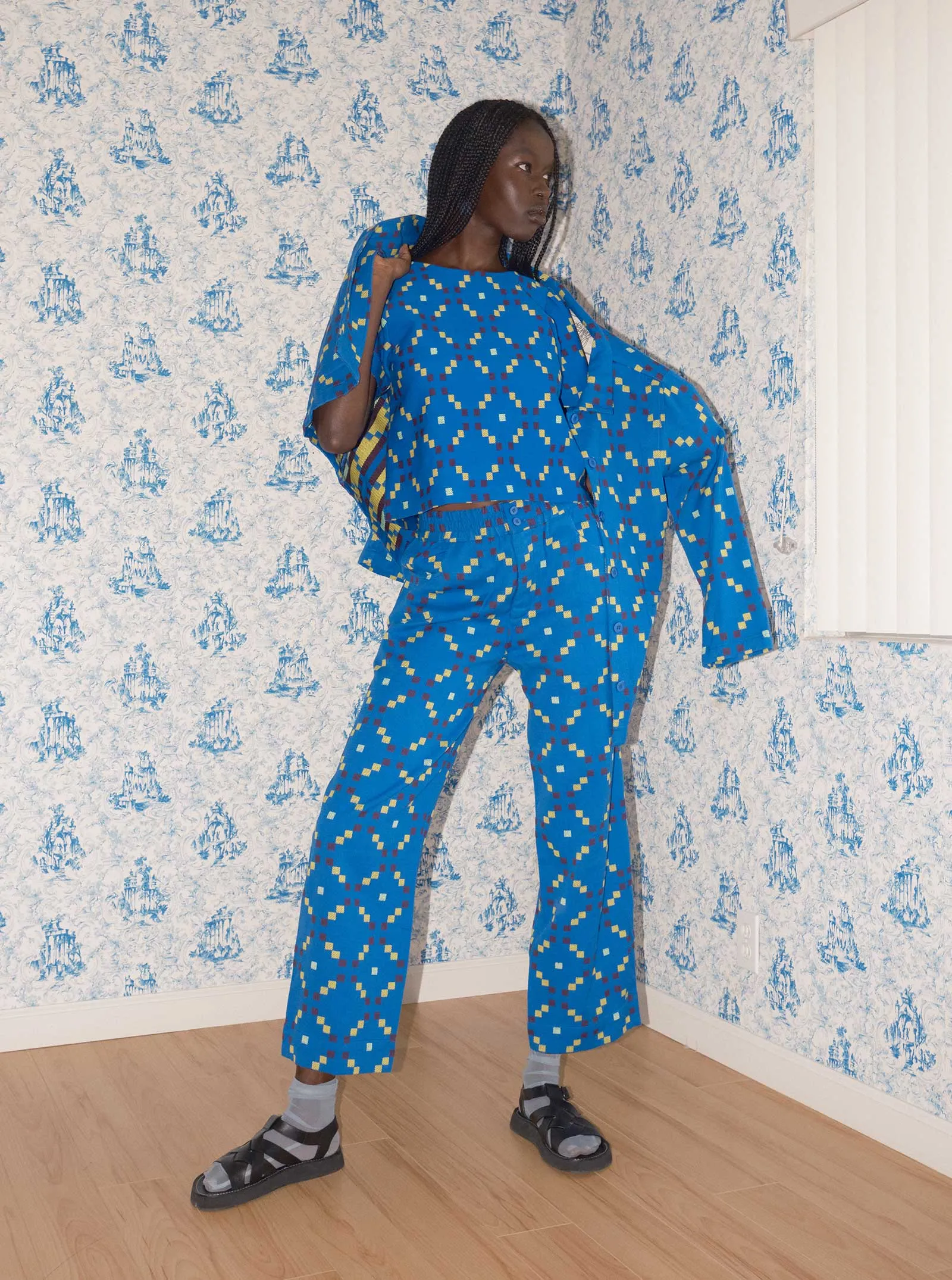 sample sale | pascal pant show | XS & S sold by Ace & Jig