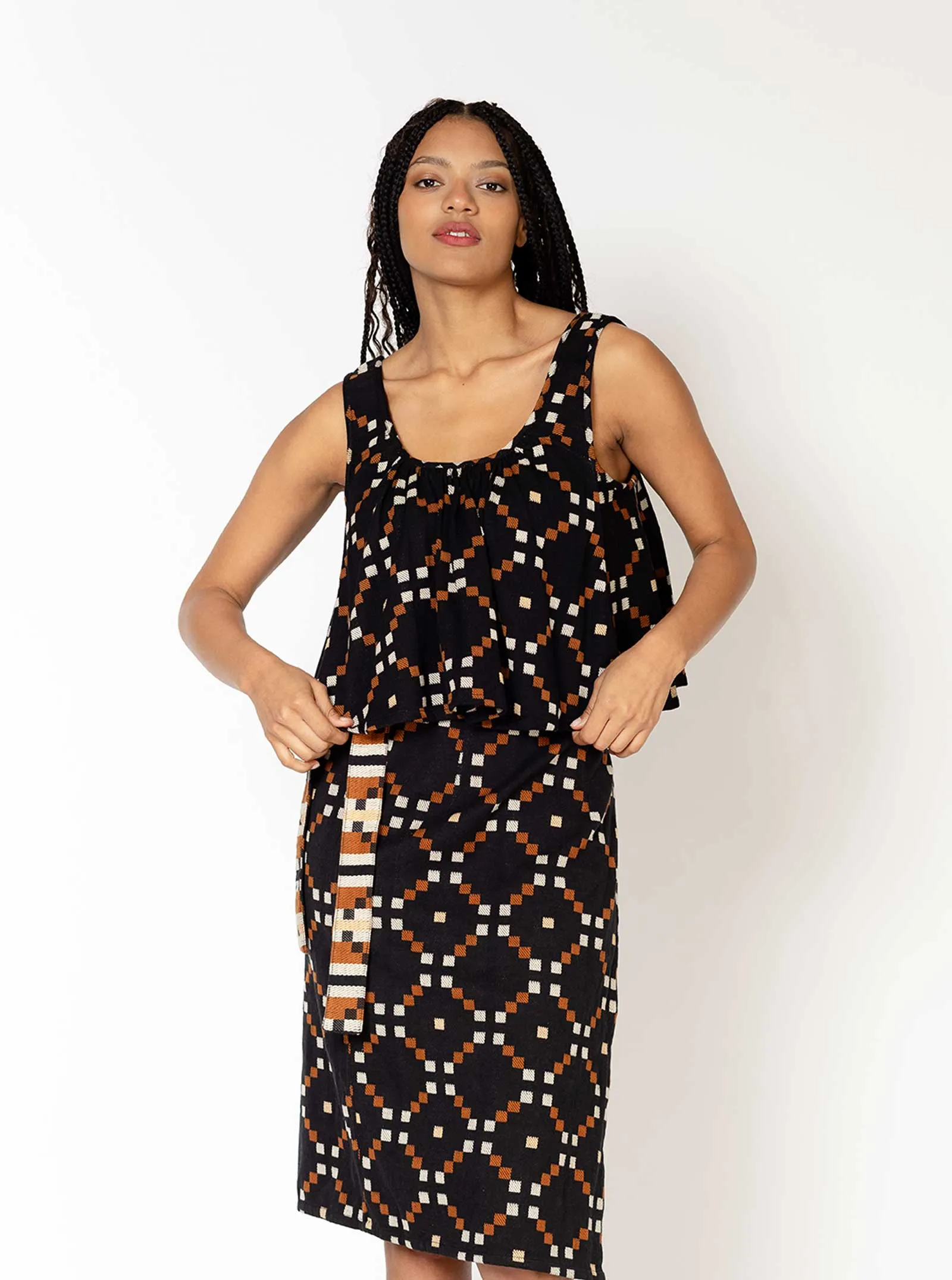 sample sale | pearl tank evening | XXS-M sold by Ace & Jig product image thumbnail 5