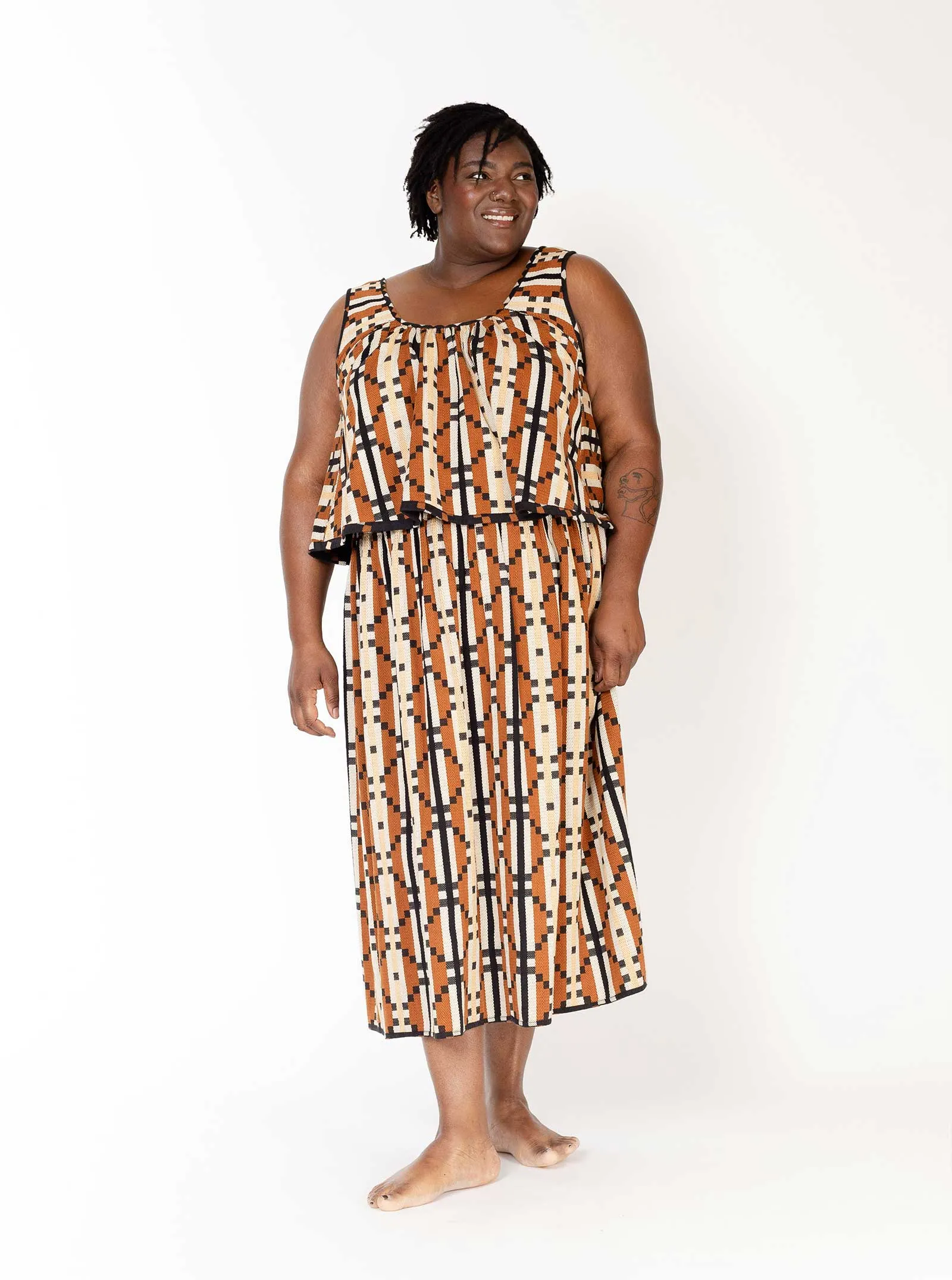 sample sale | pearl tank evening | XXS-M sold by Ace & Jig product image thumbnail 2
