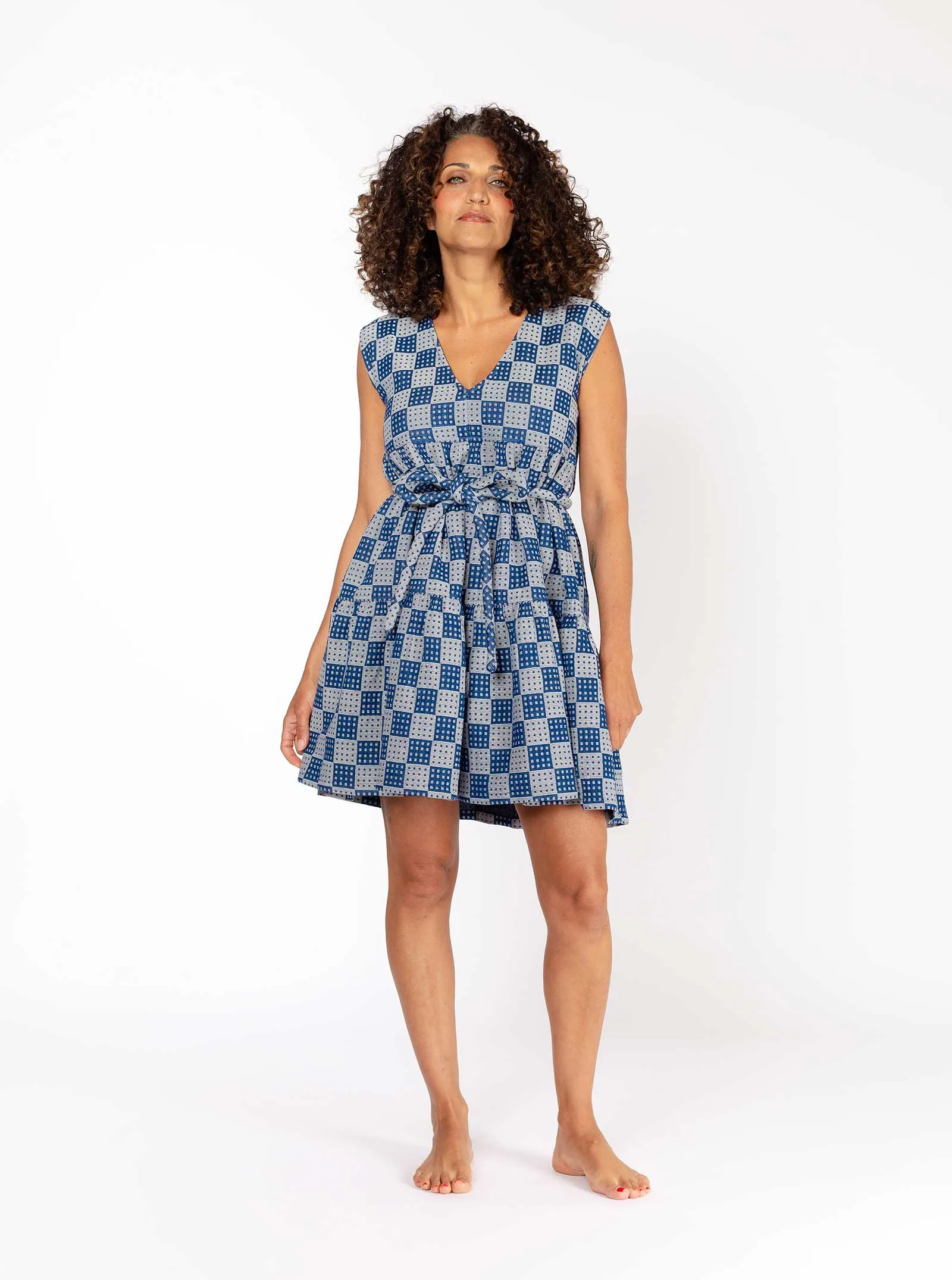 sample sale | catalina dress dice | XXS sold by Ace & Jig product image thumbnail 4