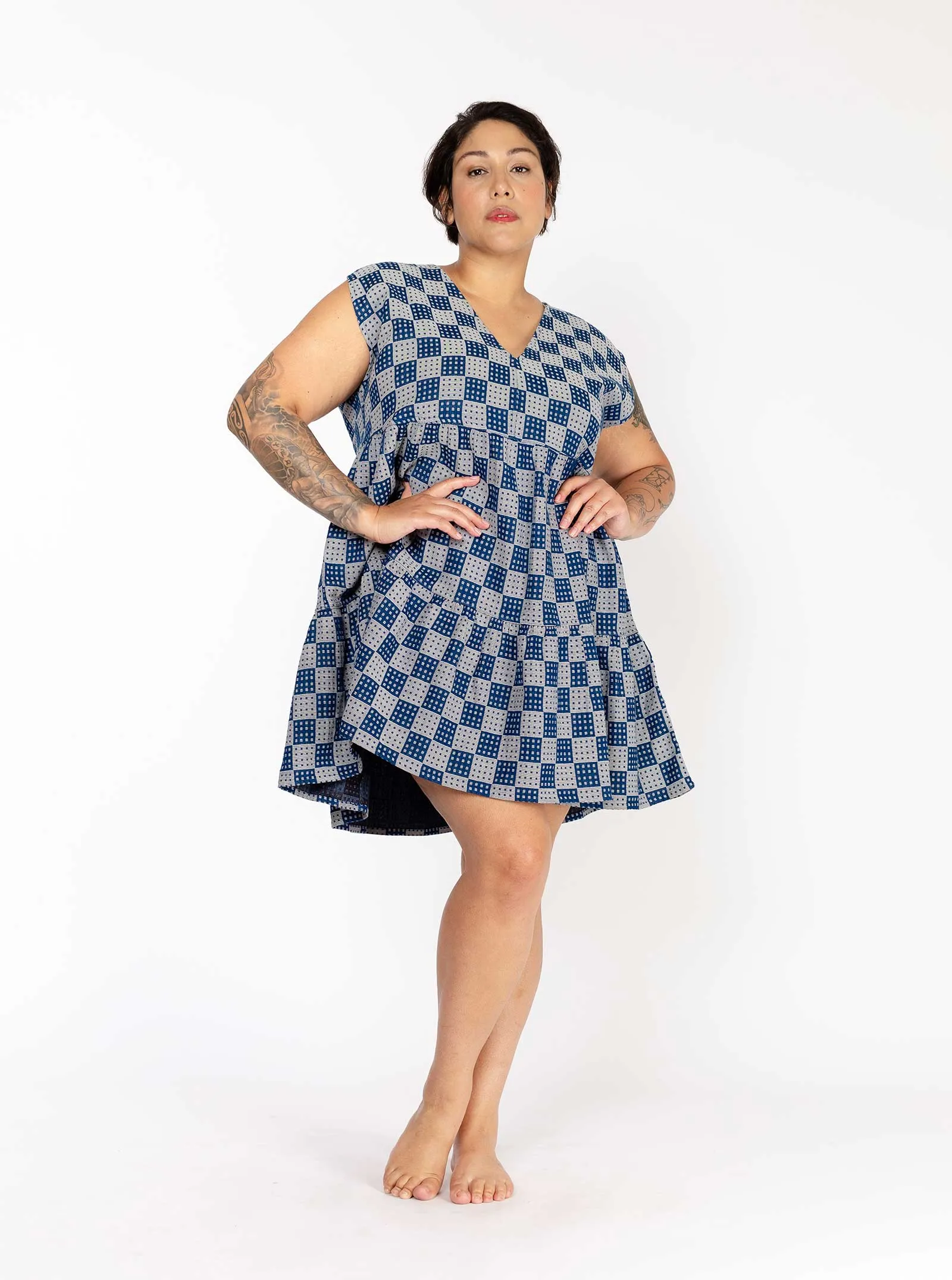 sample sale | catalina dress dice | XXS sold by Ace & Jig
